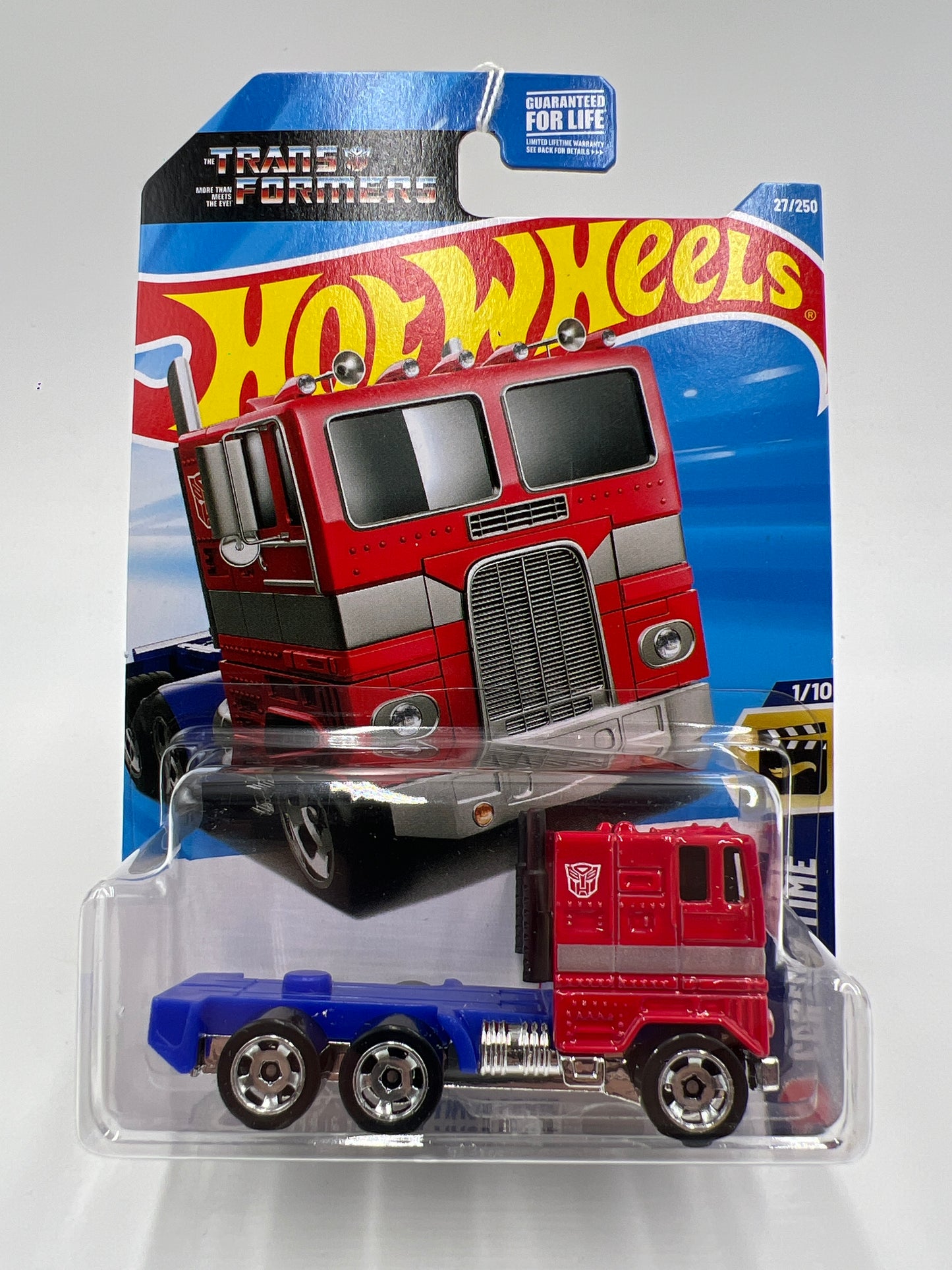 2026 Hot Wheels B Case Screen Time #27 Transformers Optimus Prime