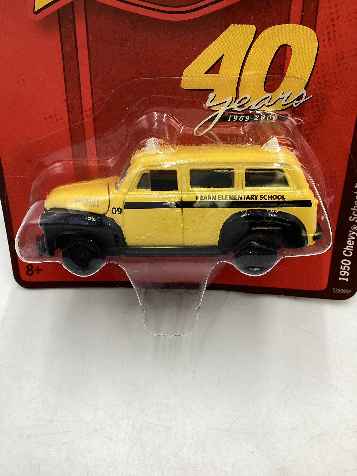 Johnny Lightning 40 Years 1950 Chevy School Bus 227H