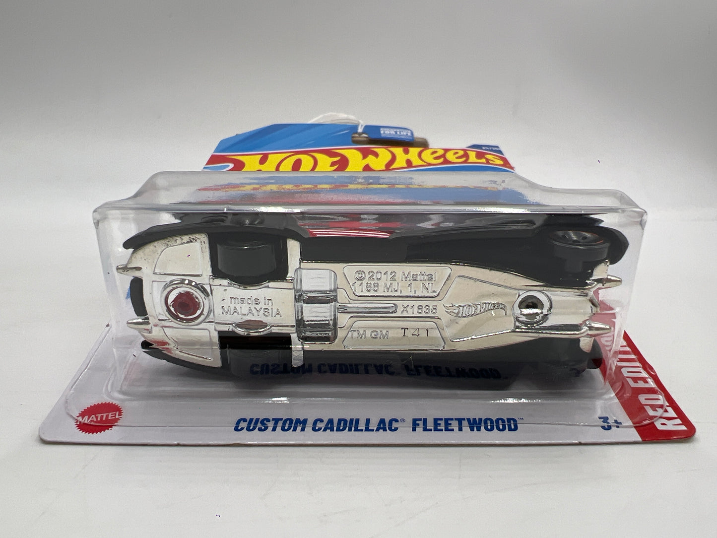 2025 Hot Wheels Target Red Edition #24 Custom Cadillac Fleetwood Red 144E
