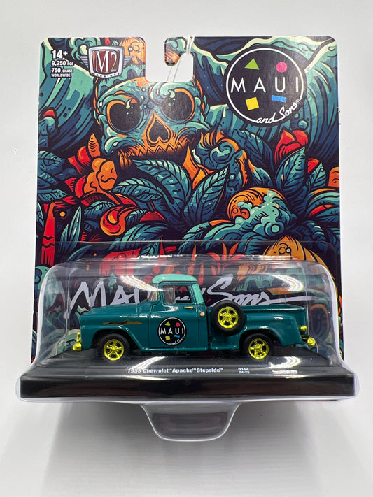 M2 Machines Auto-Drivers CHASE Maui And Sons 1958 Chevrolet Apache Stepside R112