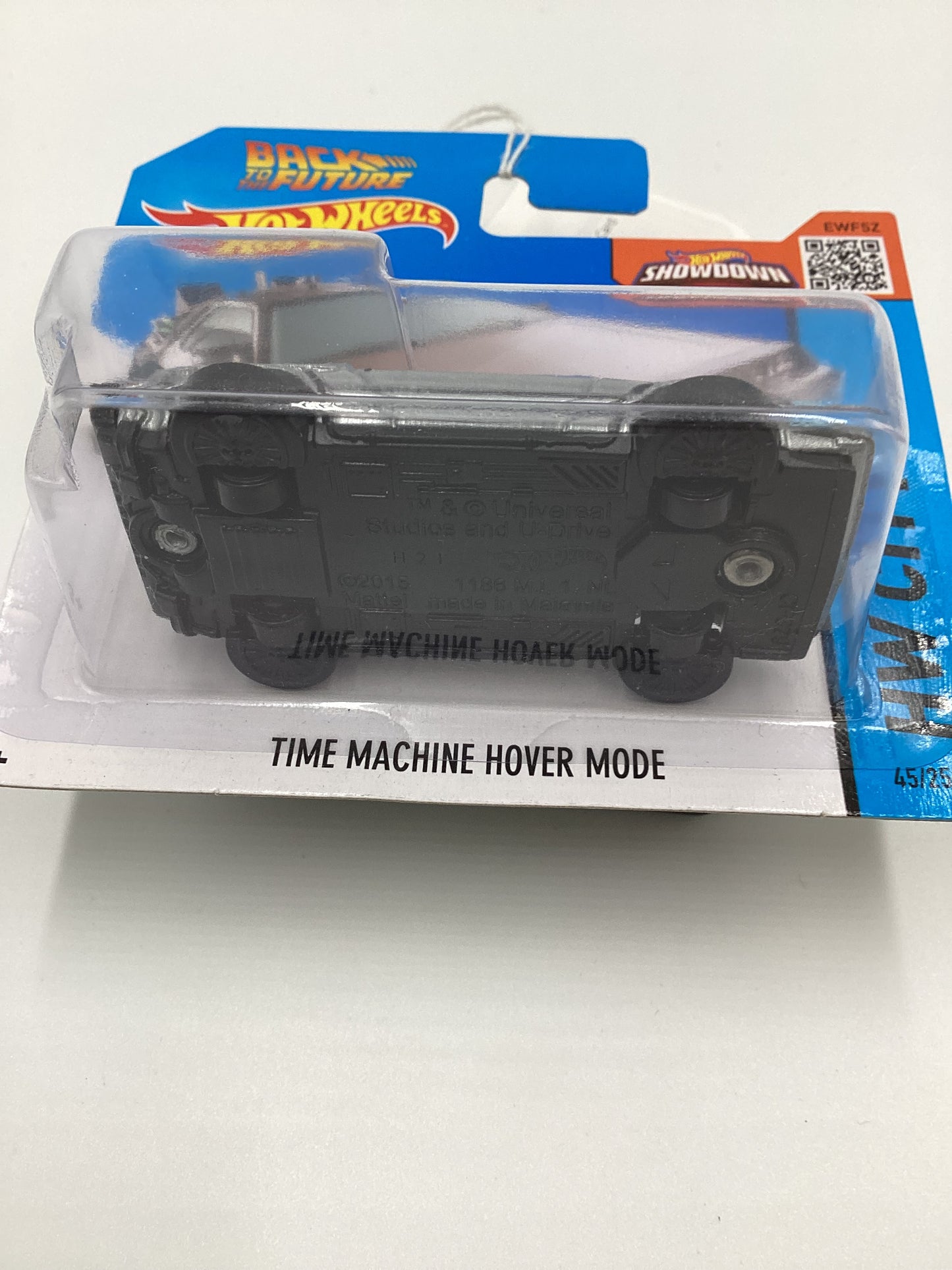 2015 Hot wheels #45 Time Machine-Hover Mode Short Card 117A