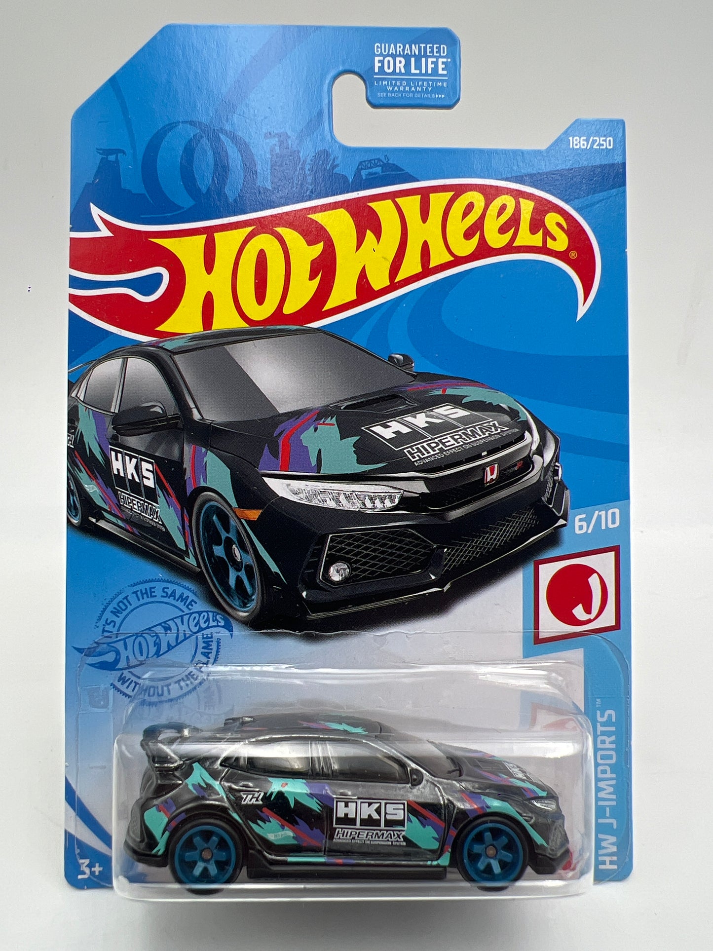 2021 Hot Wheels Super Treasure Hunt #186 2018 Honda Civic Type R HKS W/Protector