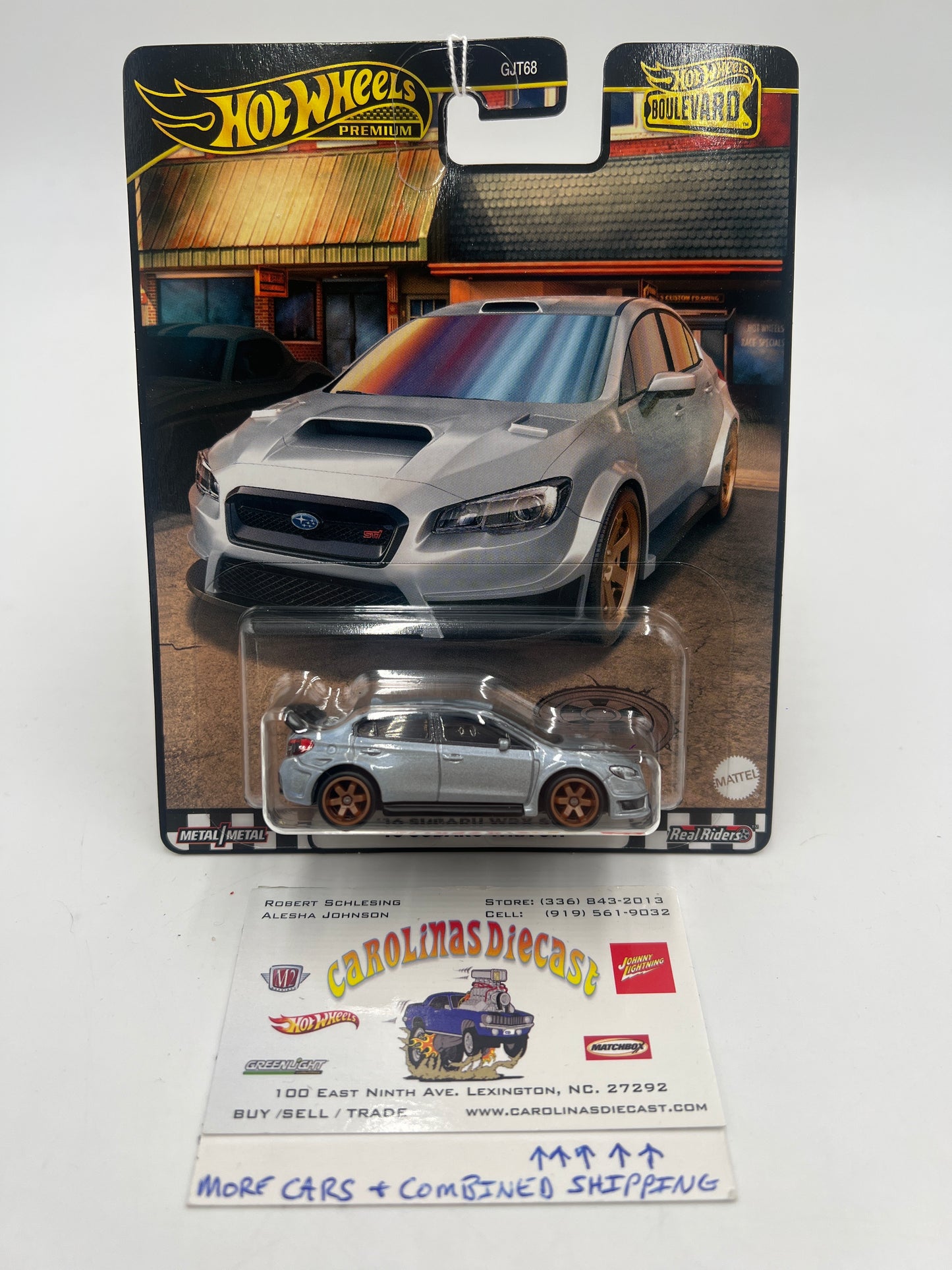 2024 Hot Wheels Boulevard Gold Label 16 Subaru WRX STI 244C