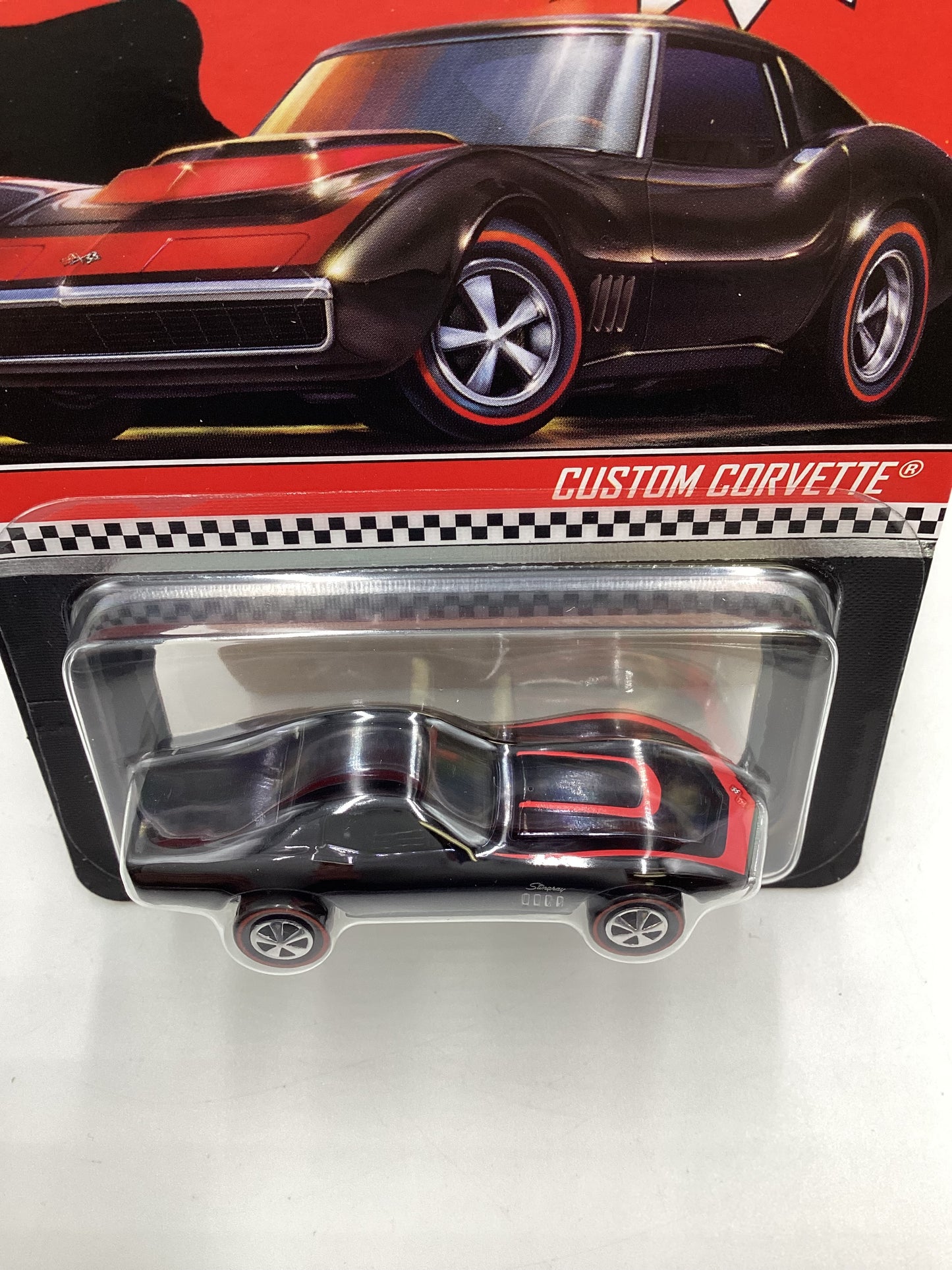 2022 Hot Wheels RLC #22365/25000 Custom Corvette Black