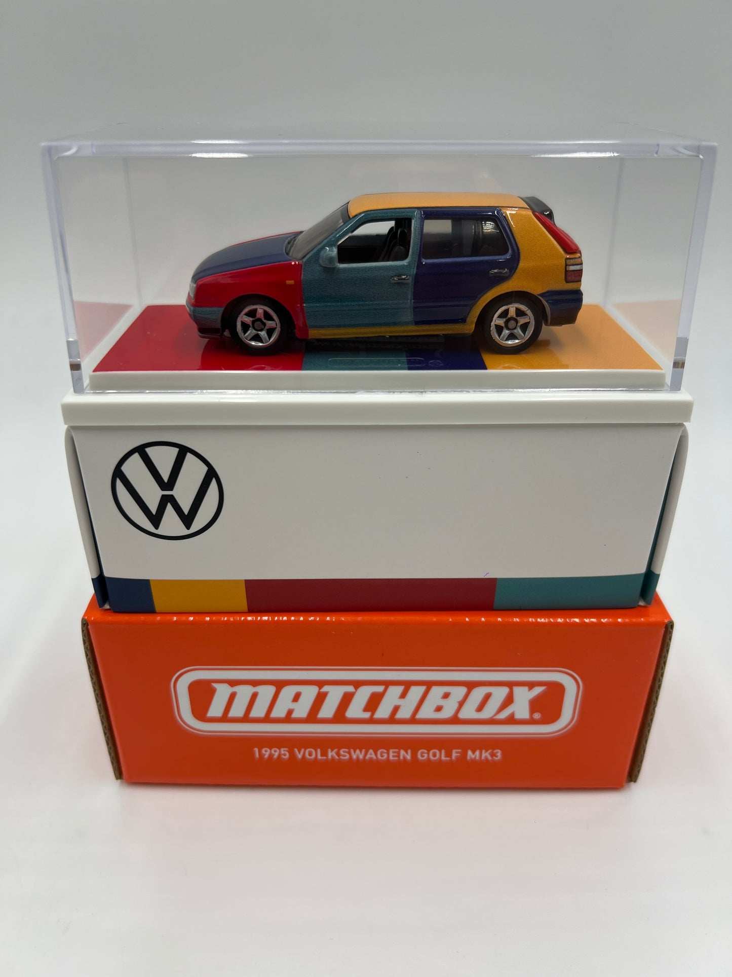 Matchbox RLC Mattel Creations 1995 Volkswagen Golf MK3 Harley Quinn