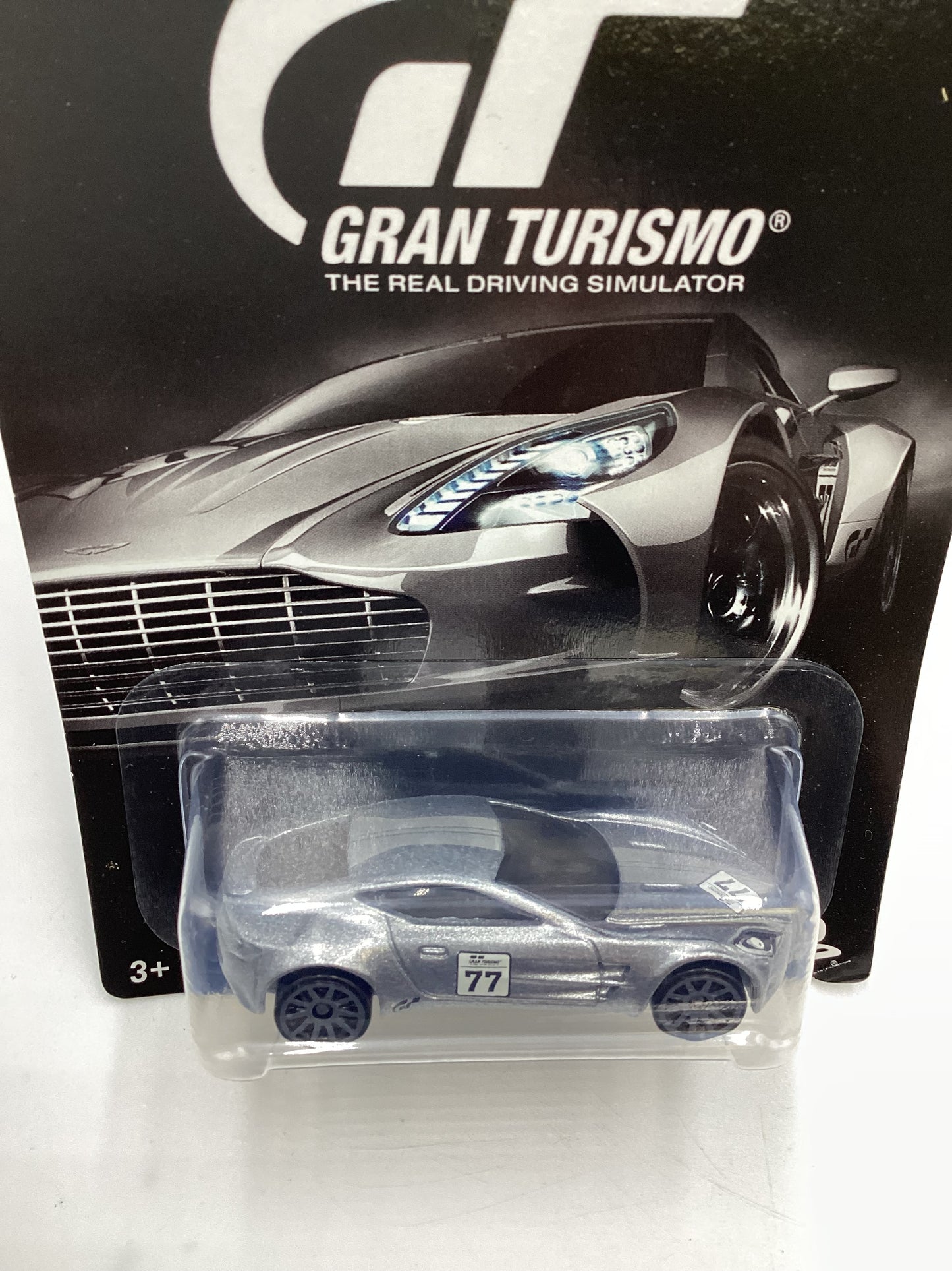 Hot Wheels Gran Turismo #6 Aston Martin One-77 Silver 153F