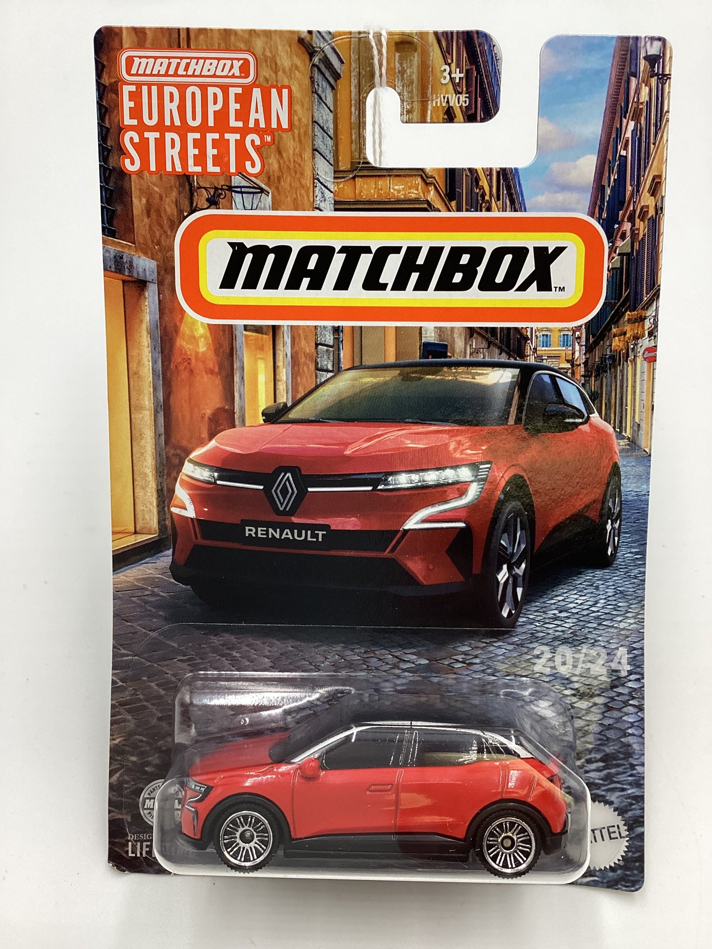 2024 Matchbox European Streets #20 2022 Renault Megane Red 165C