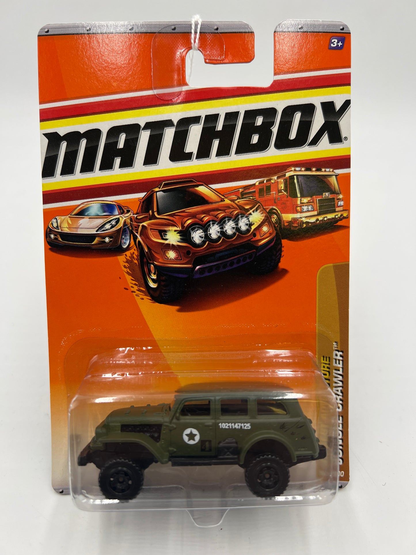 Matchbox Desert Adventure Jungle Crawler Army #78