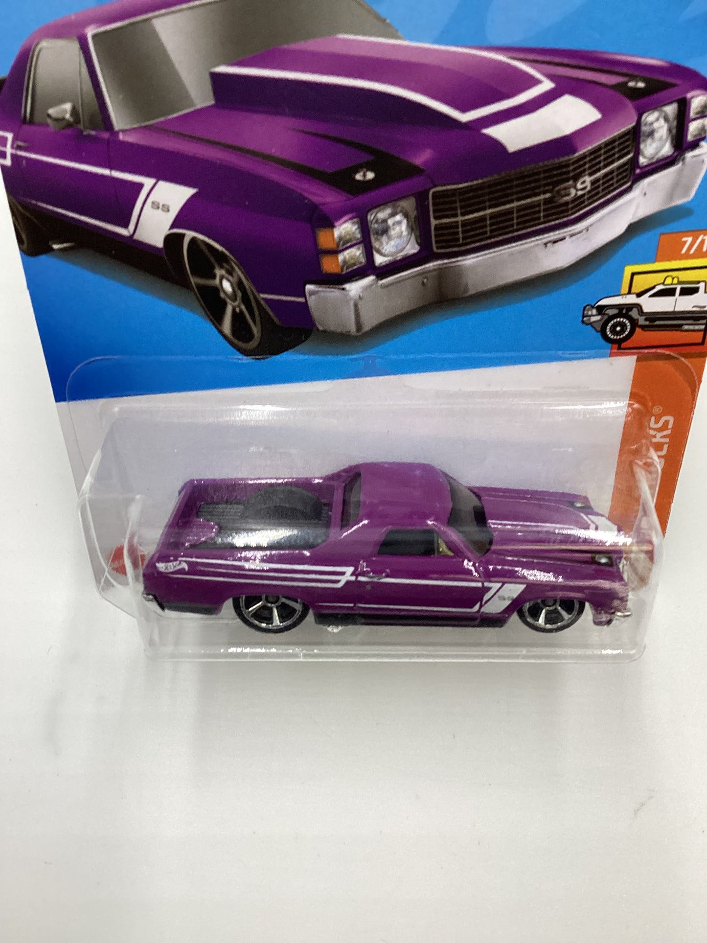 2024 Hot Wheels #132 71 El Camino Purple 16i