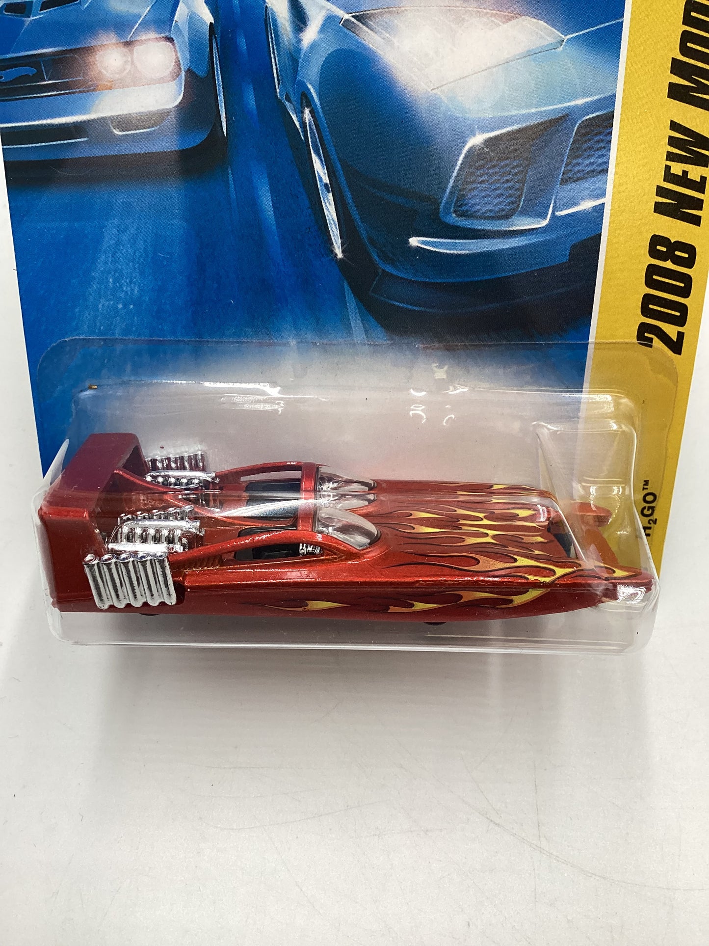 2008 Hot Wheels New Models #35 H2Go Orange BB3