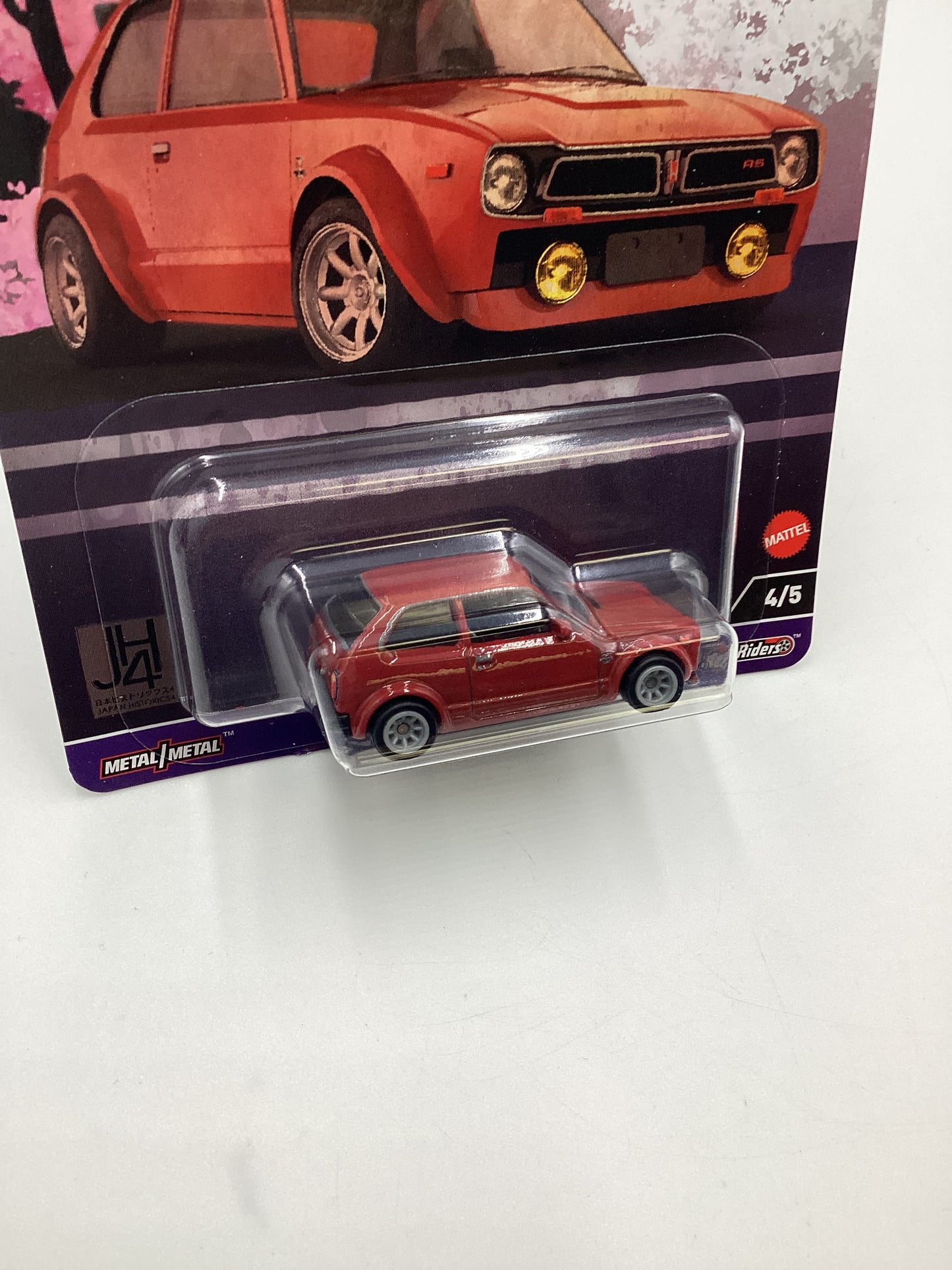 2024 Hot Wheels Japan Historics 4 #4 73 Honda Civic Custom Red 242E