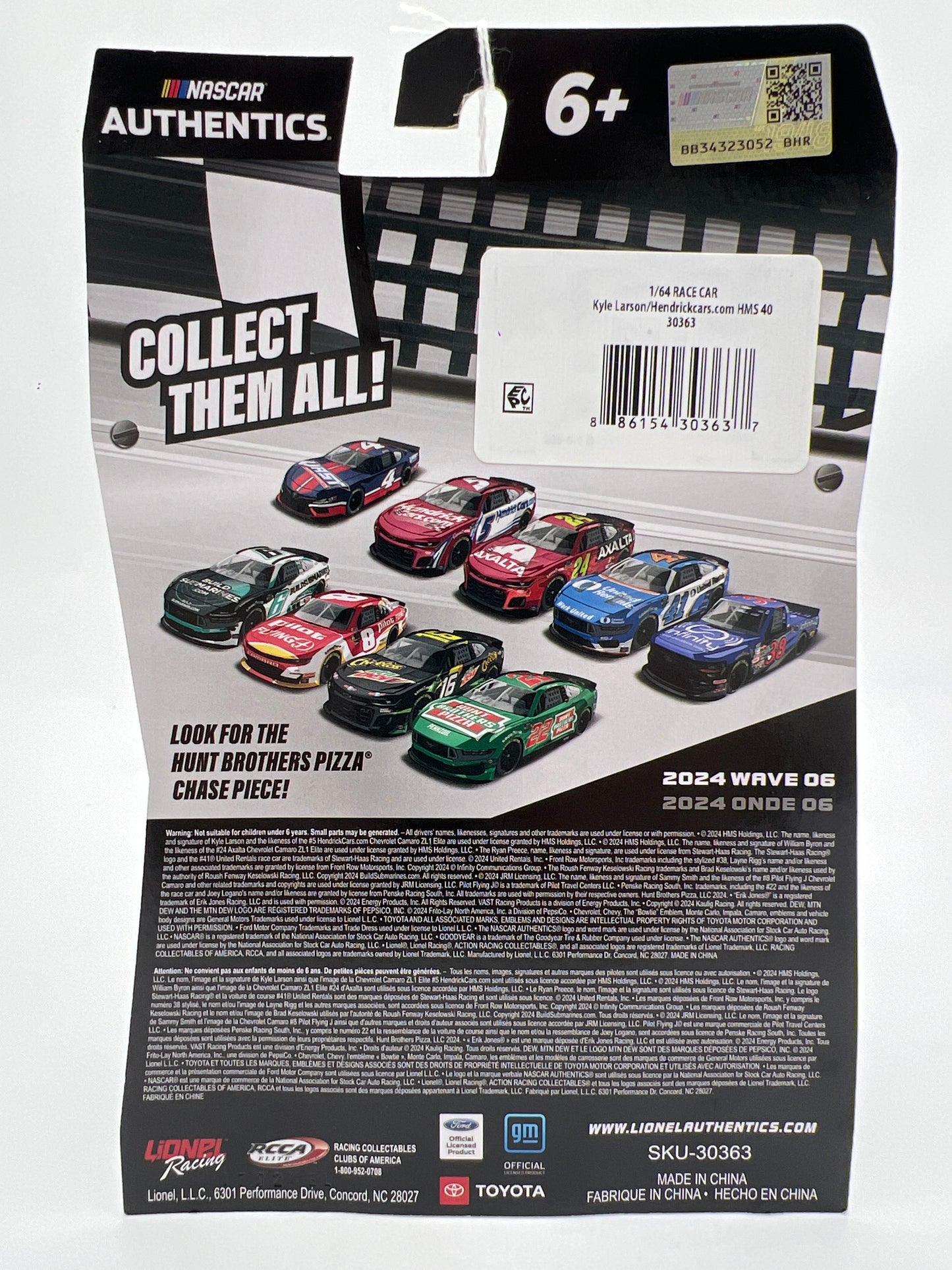 2024 Nascar Authentics Wave 6 #5 Kyle Larson Red/White SR