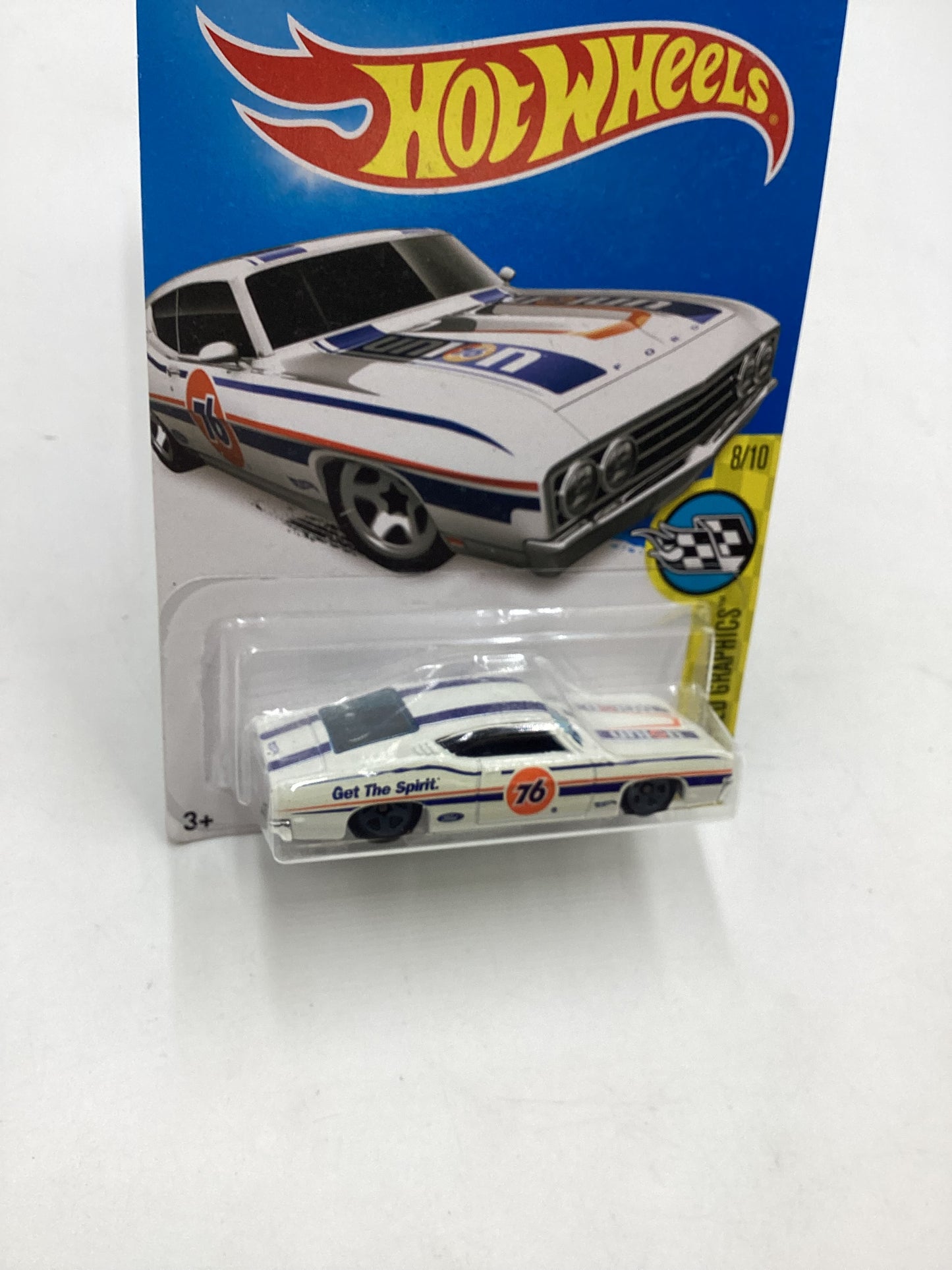 2016 Hot Wheels Speed Graphics 183/250 69 Ford Torino Talladega 32C