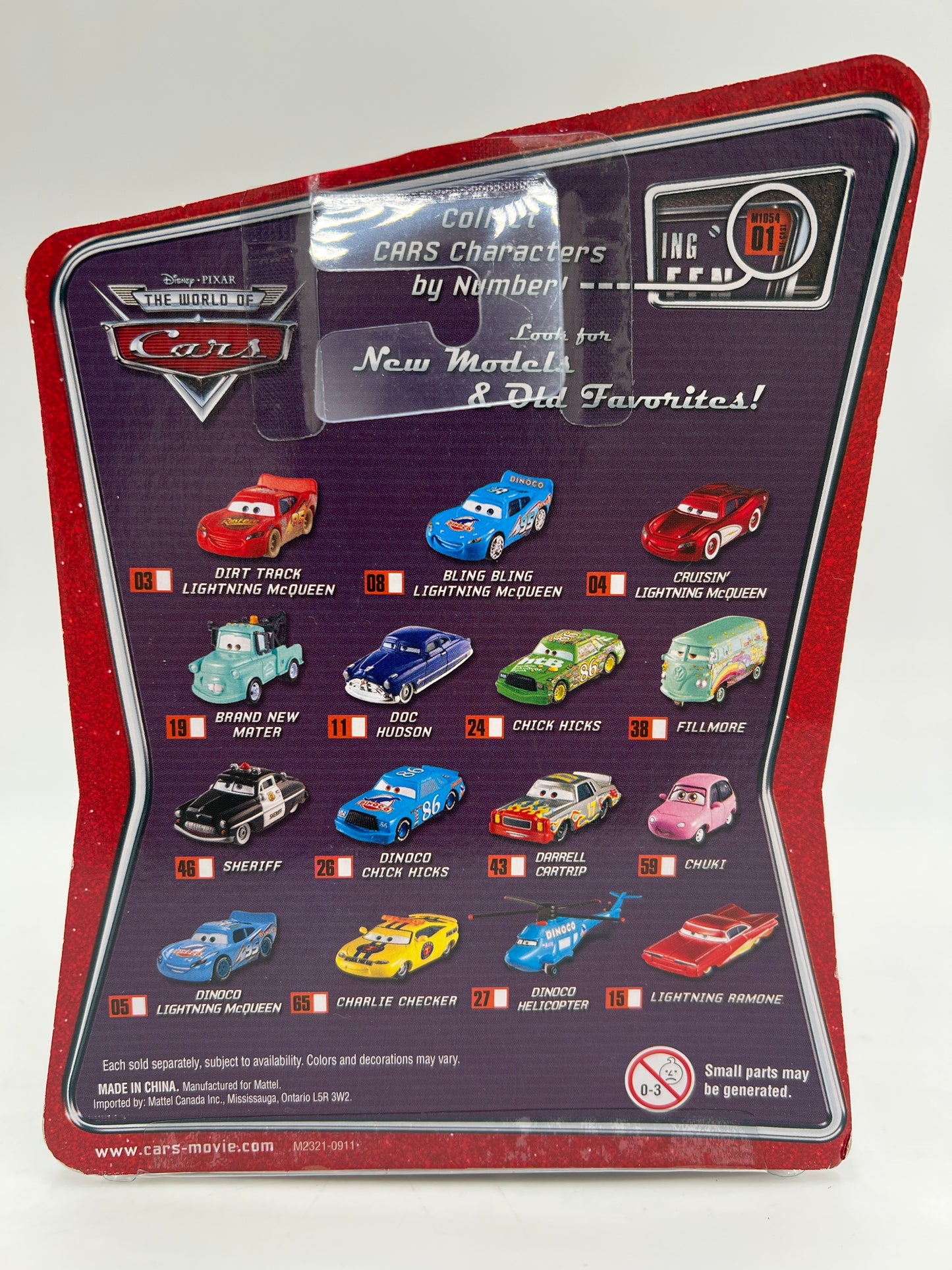 Disney Pixar The World Of Cars #59 Chuki 137i