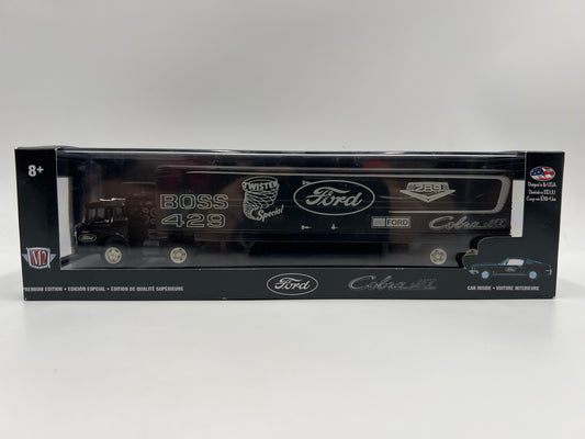 M2 Machines Auto Haulers Walmart Exclusive 1970 Ford C-600 & 1968 Ford Mustang GT 390 S31