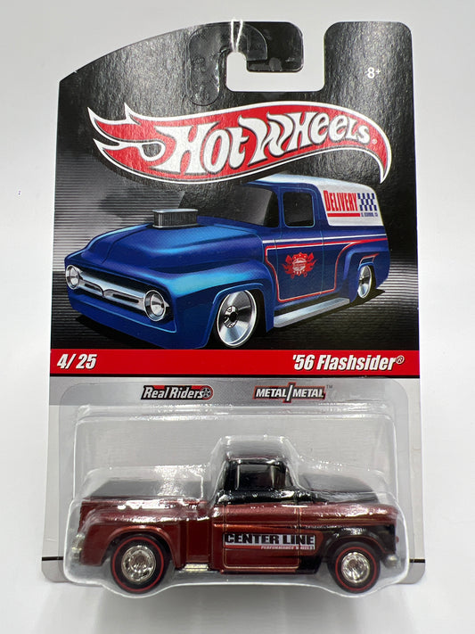 Hot Wheels Slick Rides #4 56 Flashsider Center Line Brown 245B