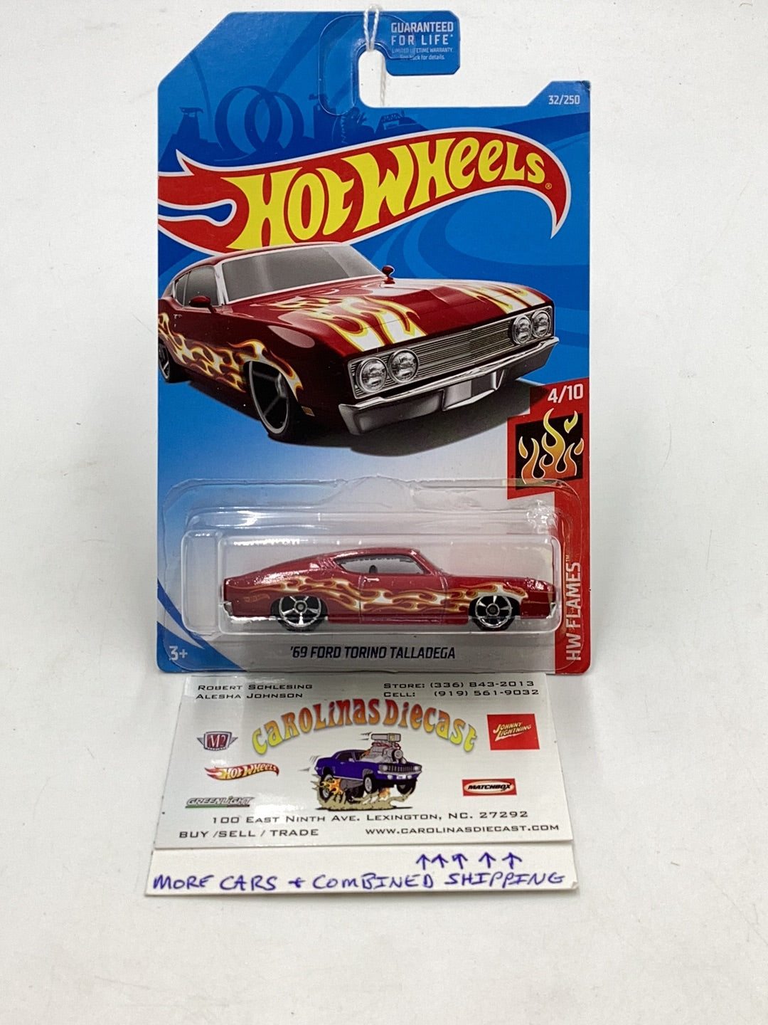 2019 Hot Wheels #32 69 Ford Torino Talladega 31D