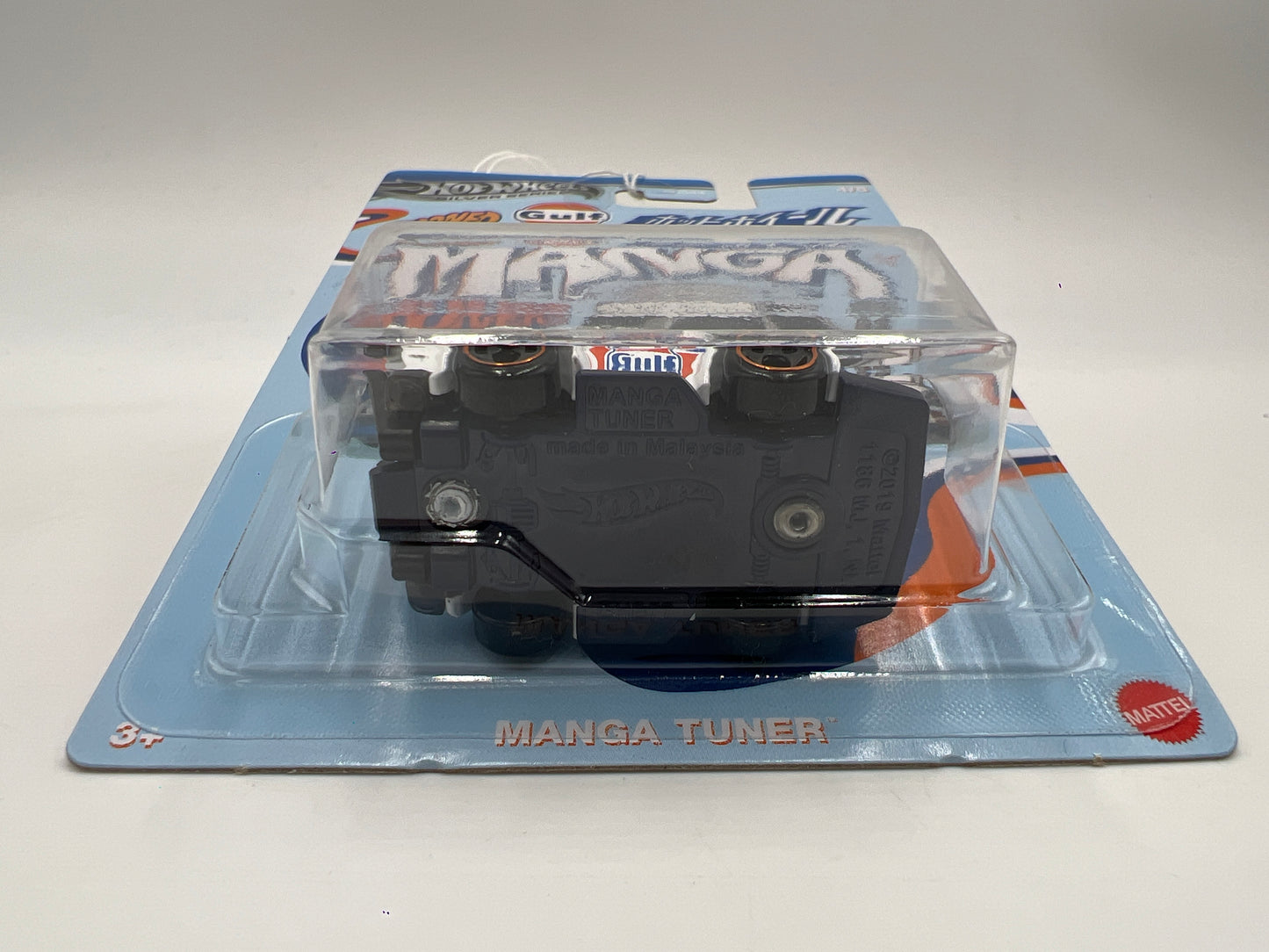 2025 Hot Wheels Silver Series Tooned Gulf #4 Manga Tuner 156M