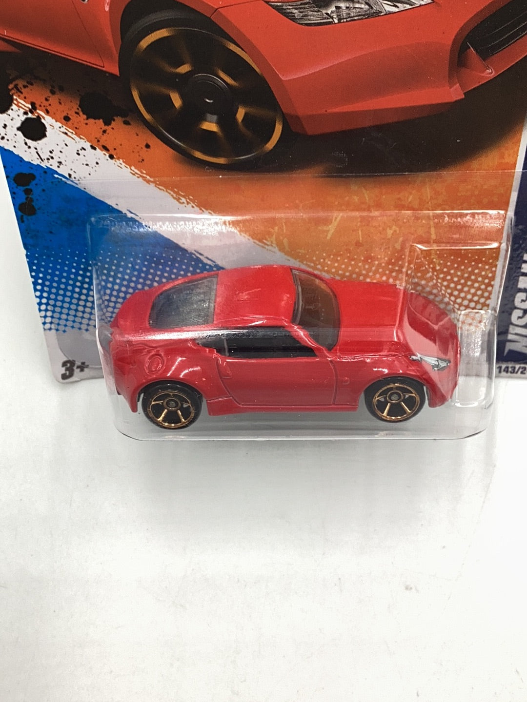 2011 Hot wheels #143 Nissan 370Z fte faster than ever 101A