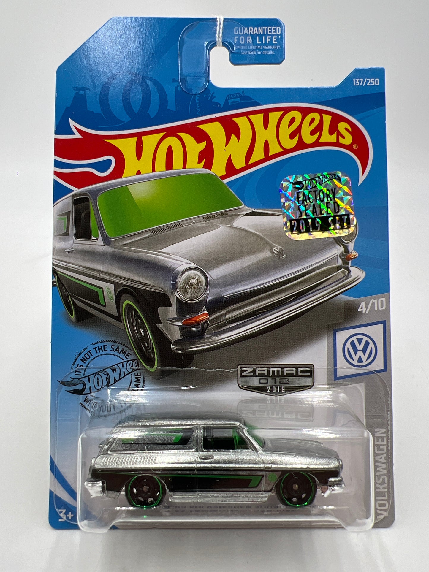 2019 Hot Wheels Factory Sealed Zamac 012 #137 Custom 69 Volkswagen Squareback 146i