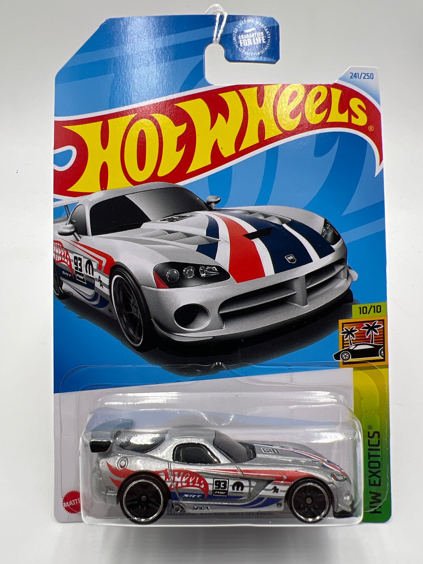 2024 Hot Wheels Q Case #241 Dodge Viper SRT10 ACR Silver 60E