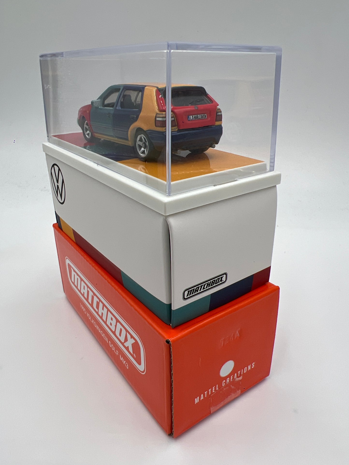 Matchbox RLC Mattel Creations 1995 Volkswagen Golf MK3 Harley Quinn