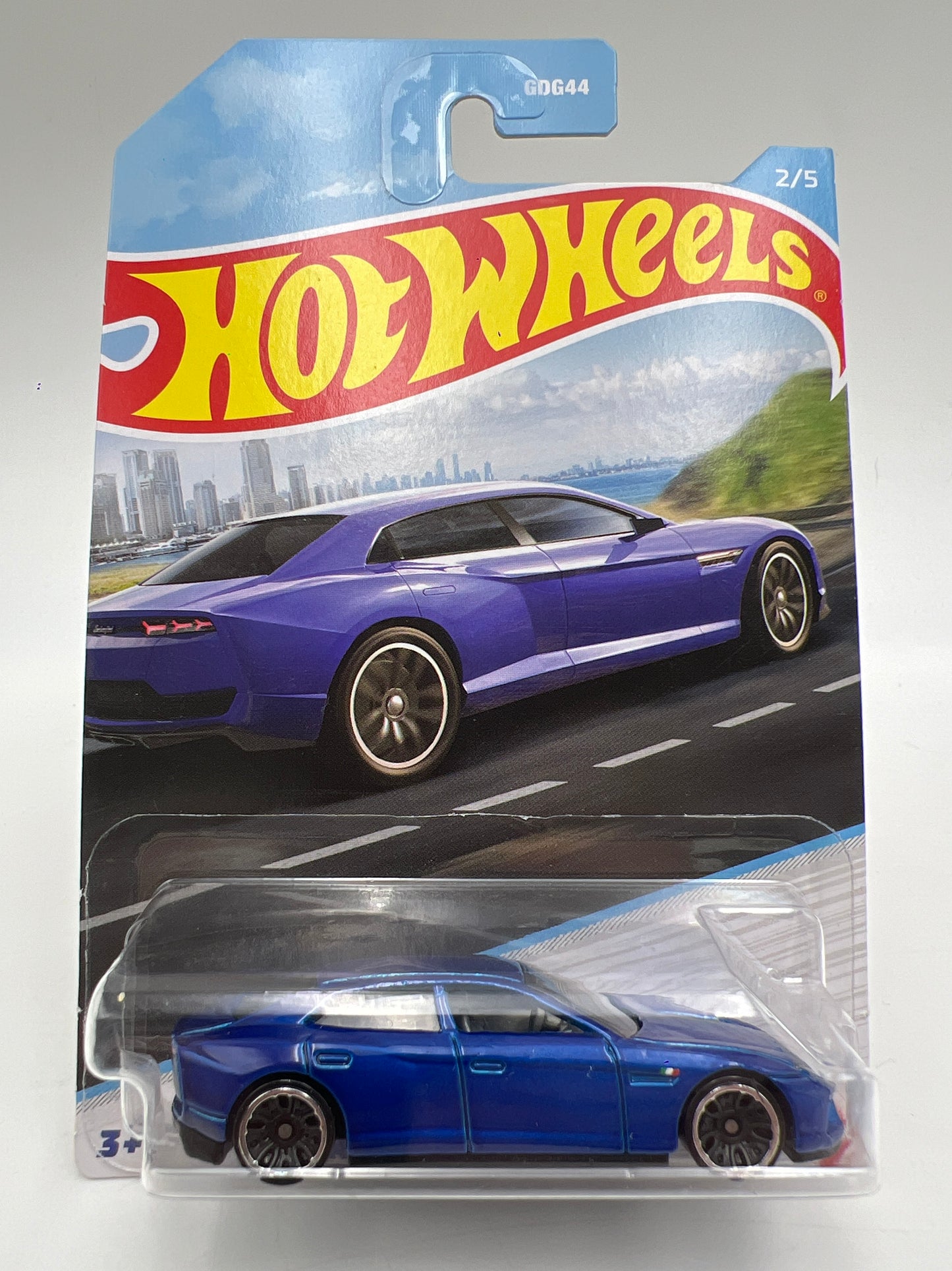 Hot Wheels Luxury Sedans #2 Lamborghini Estoque Blue 167M