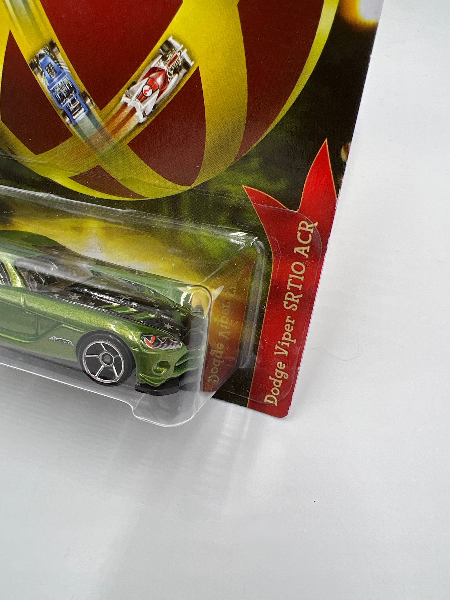 2011 Hot Wheels Holiday Hot Rods Dodge Viper SRT10 ACR Green 154A