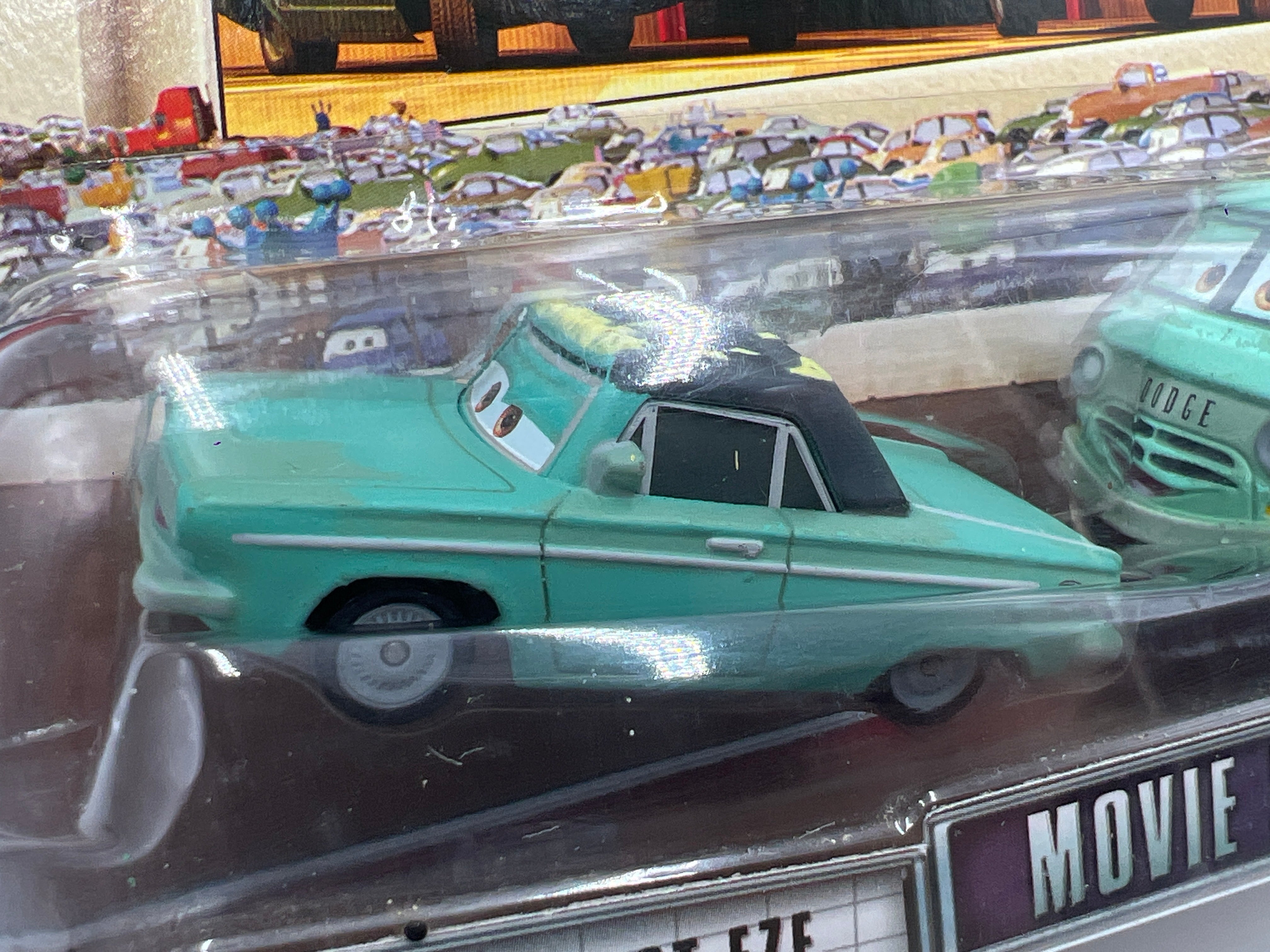 Disney Pixar The World Of Cars 2 Pack Movie Moments Rusty Rust-eze