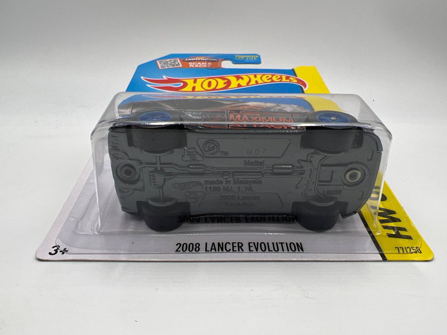 2015 Hot Wheels Super Treasure Hunt #77 2008 Lancer Evolution W/Protector
