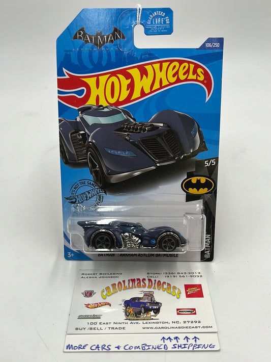 Hot Wheels 2020 Treasure Hunt Batman : Arkham Asylum Batmobile #106 276D