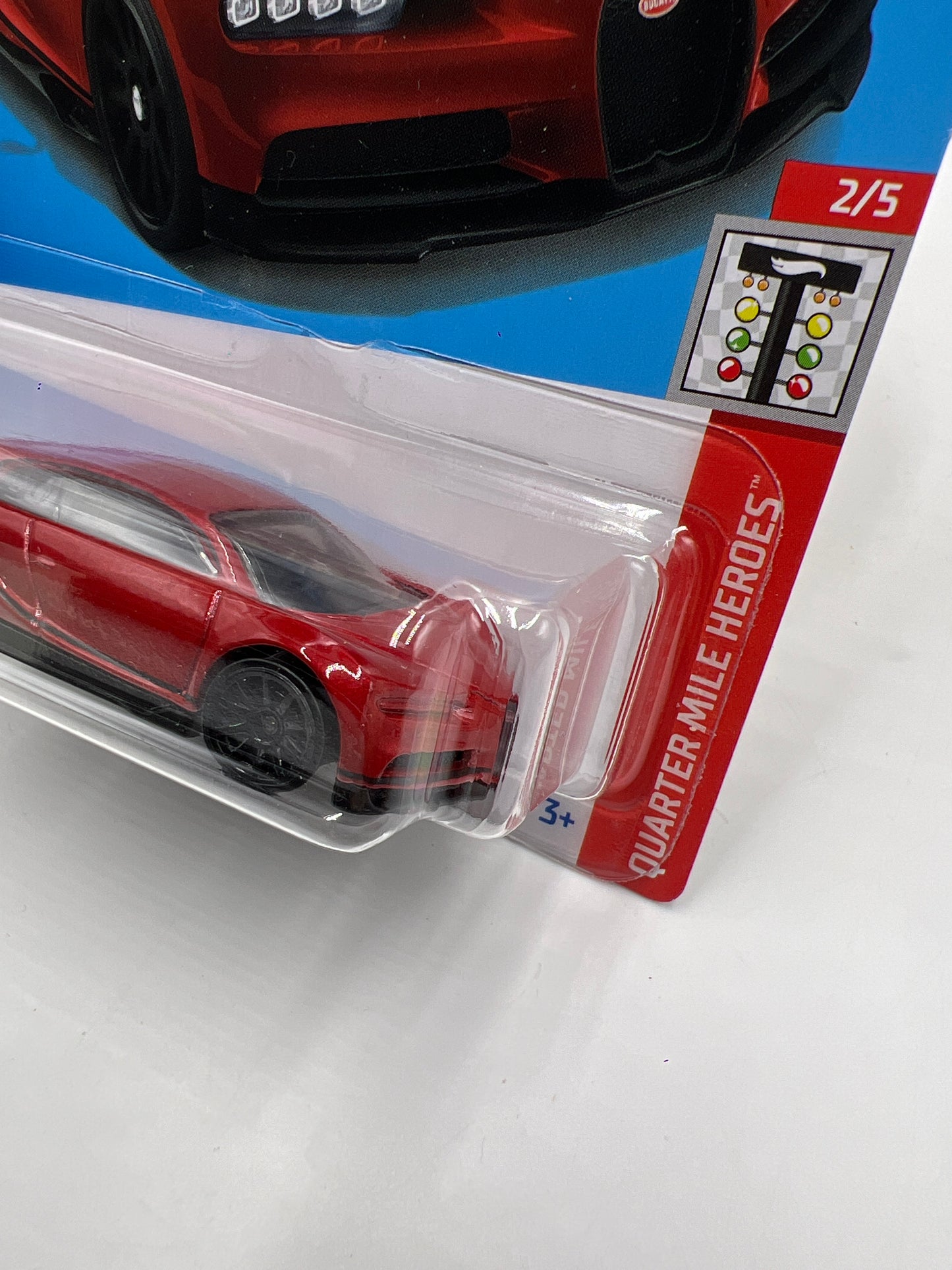 2024 Hot Wheels N Case #201 16 Bugatti Chiron Red 105E