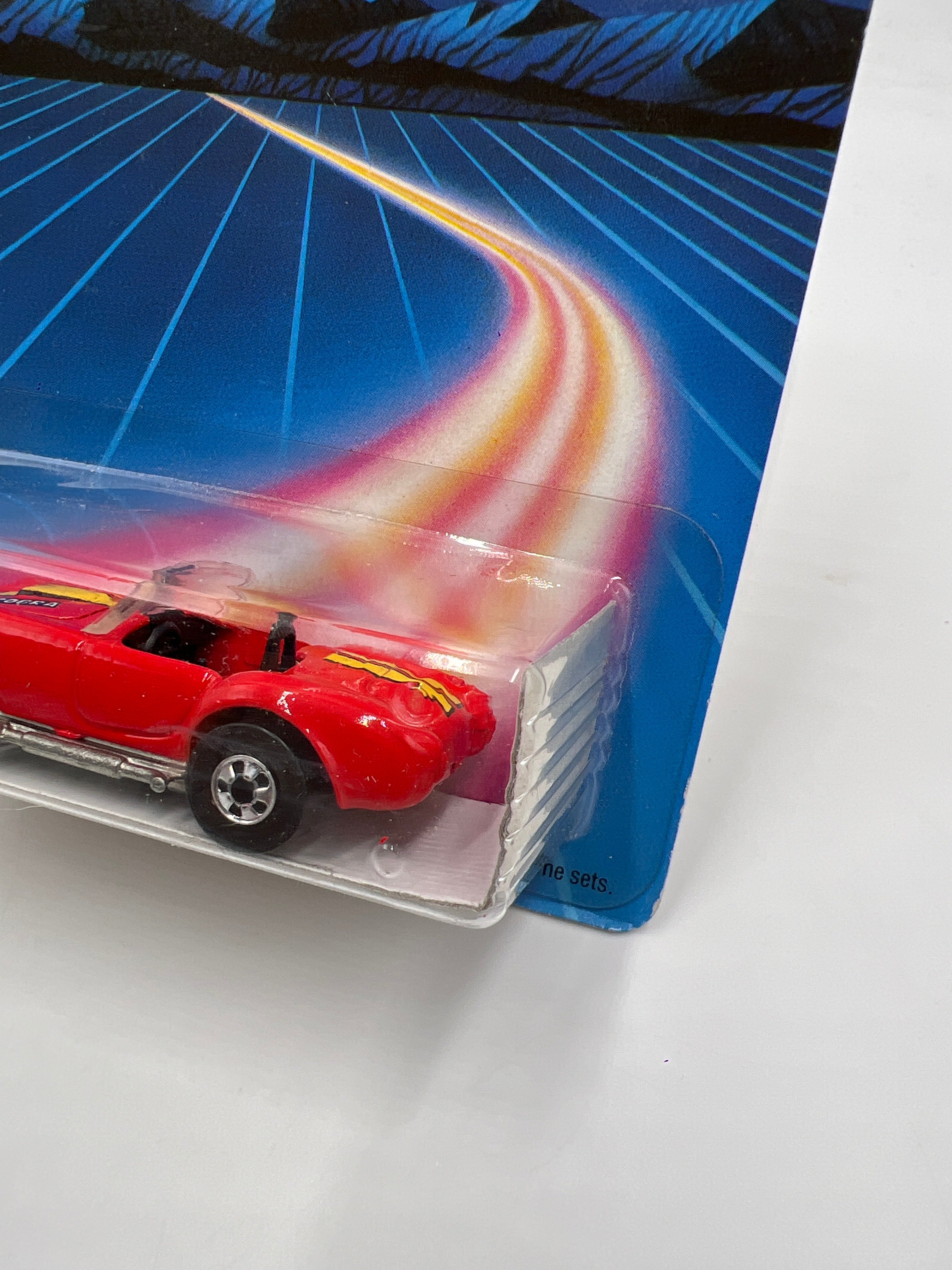 Hot Wheels Original 1986 #2535 Classic Cobra Red Unpunched W