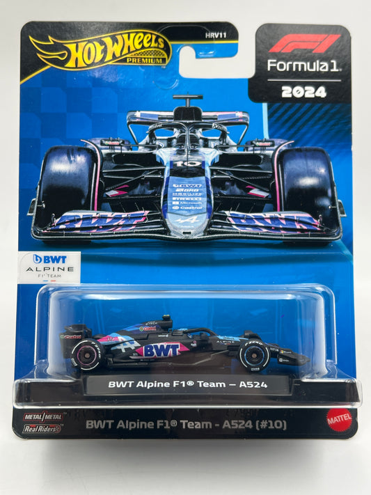 Hot Wheels Premium Formula 1 2024 BWT Alpine F1 Team A524 #10 241E
