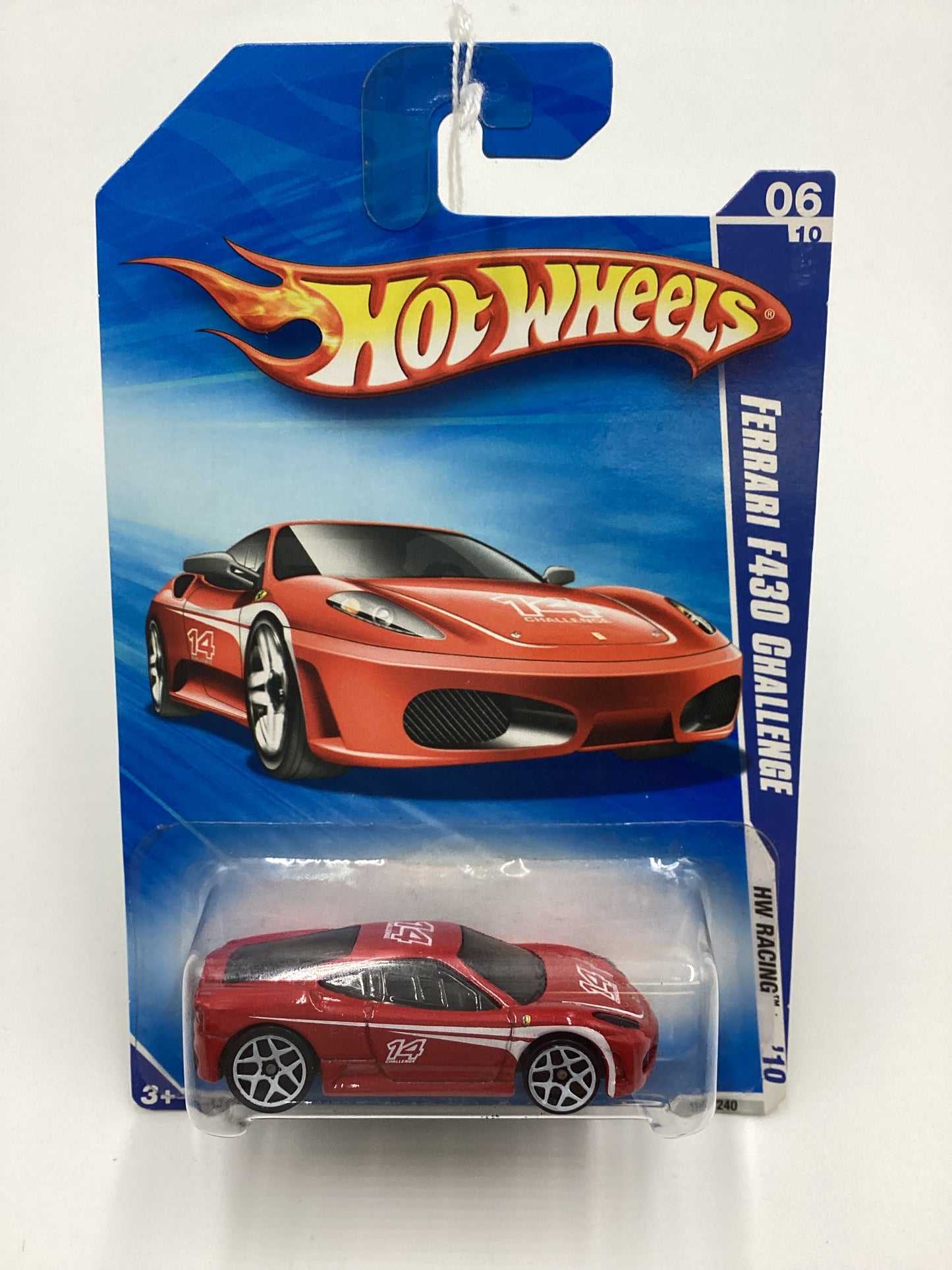 2010 Hot Wheels #154 Ferrari F430 Challenge Red SR