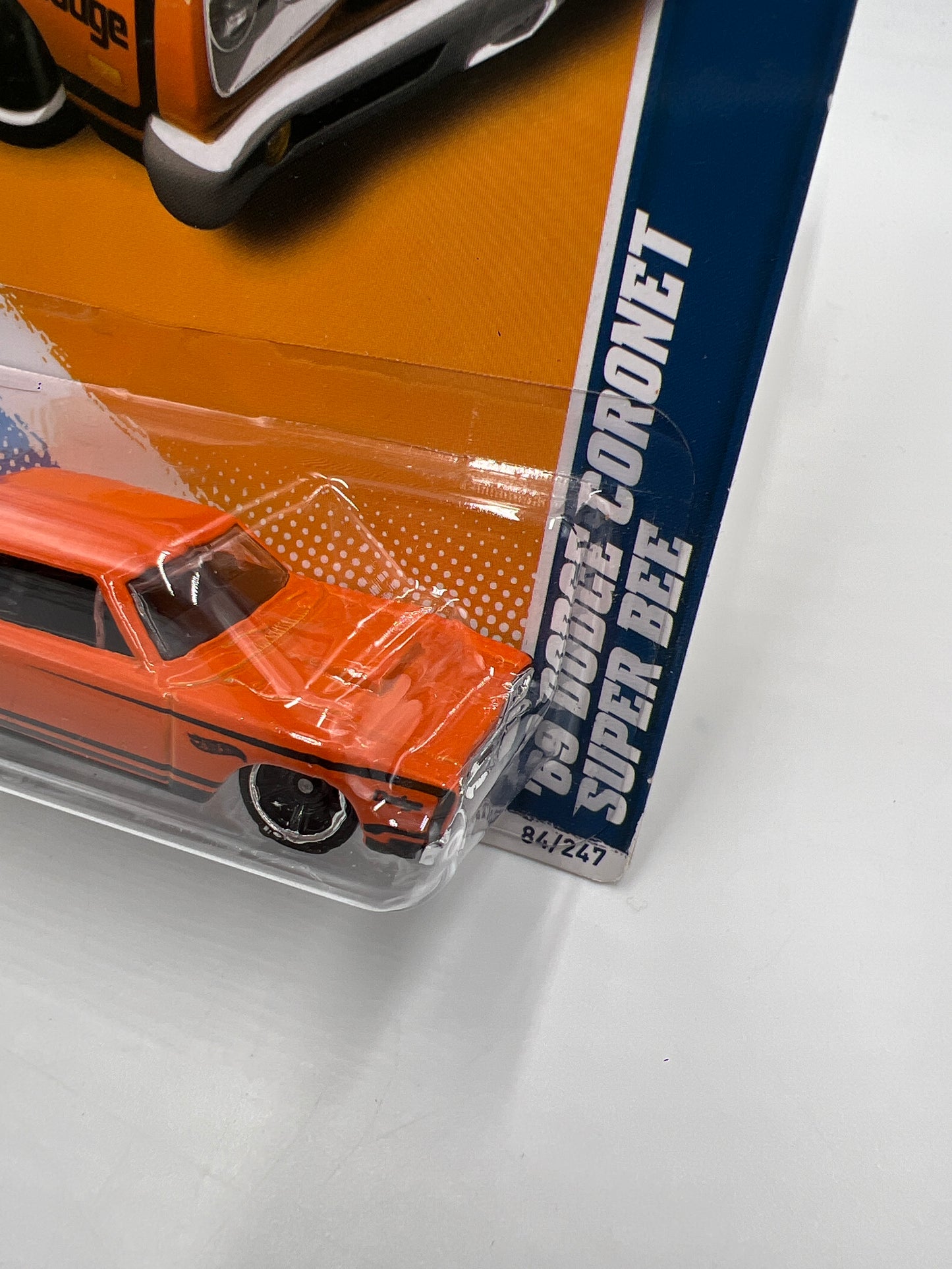 2012 Hot Wheels Muscle Mania Mopar #84 69 Dodge Coronet Super Bee Orange 39D