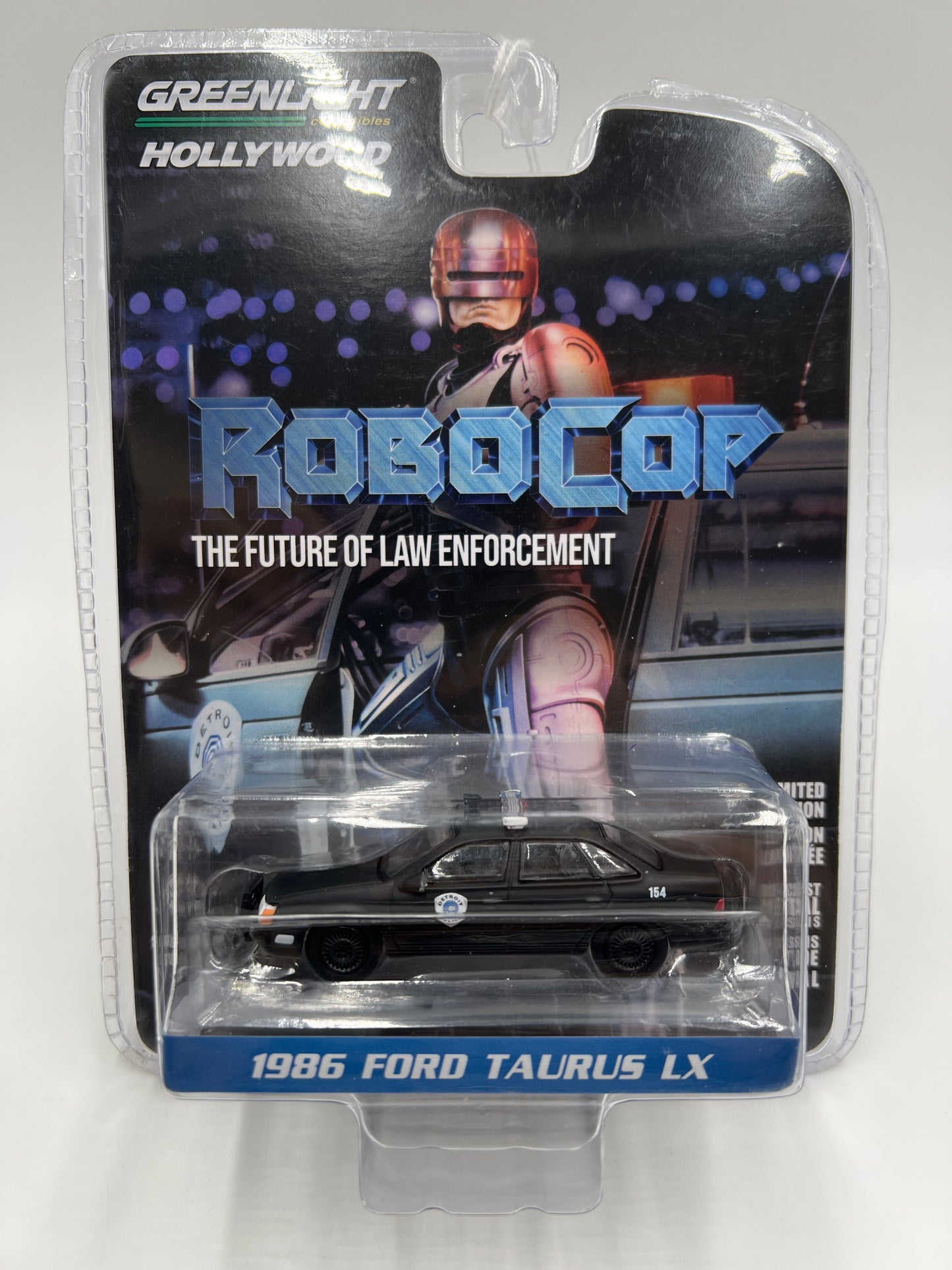 Greenlight Hollywood Series 34 Robocop 1986 Ford Taurus LX Black 177C