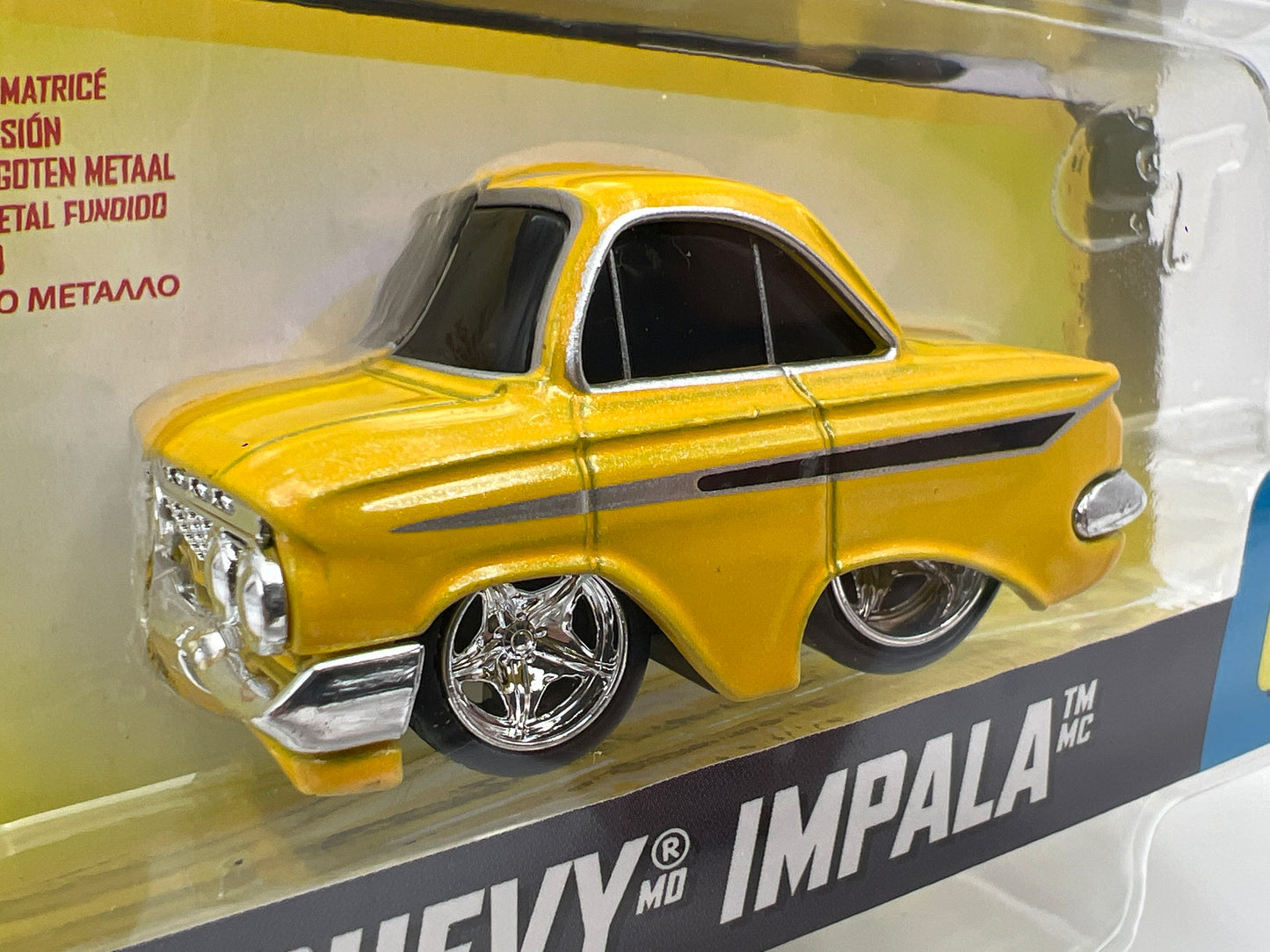 MGA Car Tuned Hobby Exclusive Series 5 #8 61 Chevy Impala Yellow 186G