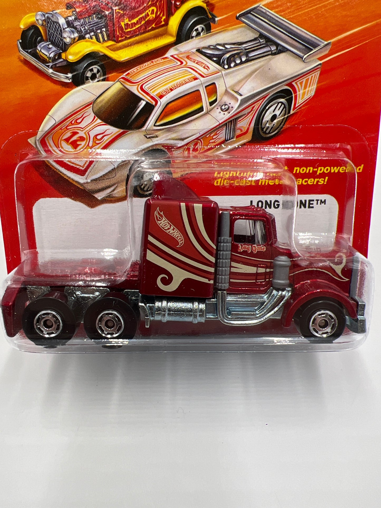 Hot Wheels The Hot Ones Long Gone Red SR