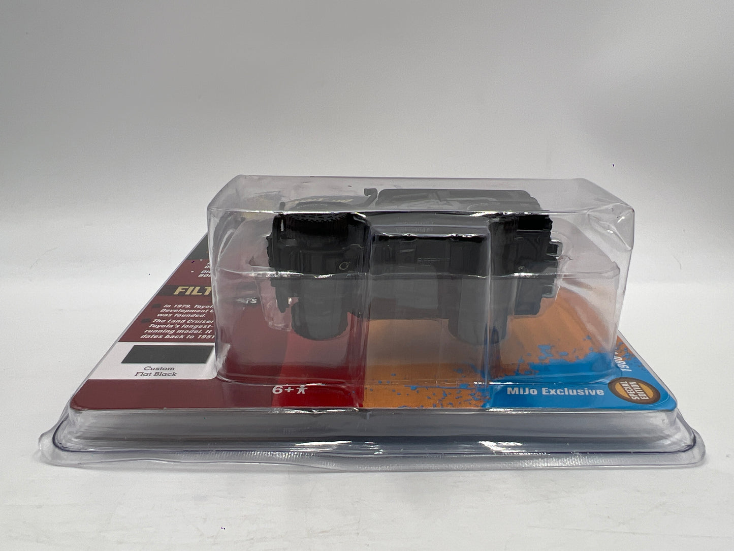 Johnny Lightning MiJo Exclusives 1/4800 Off Road TRD 1980 Toyota Land Cruiser Black