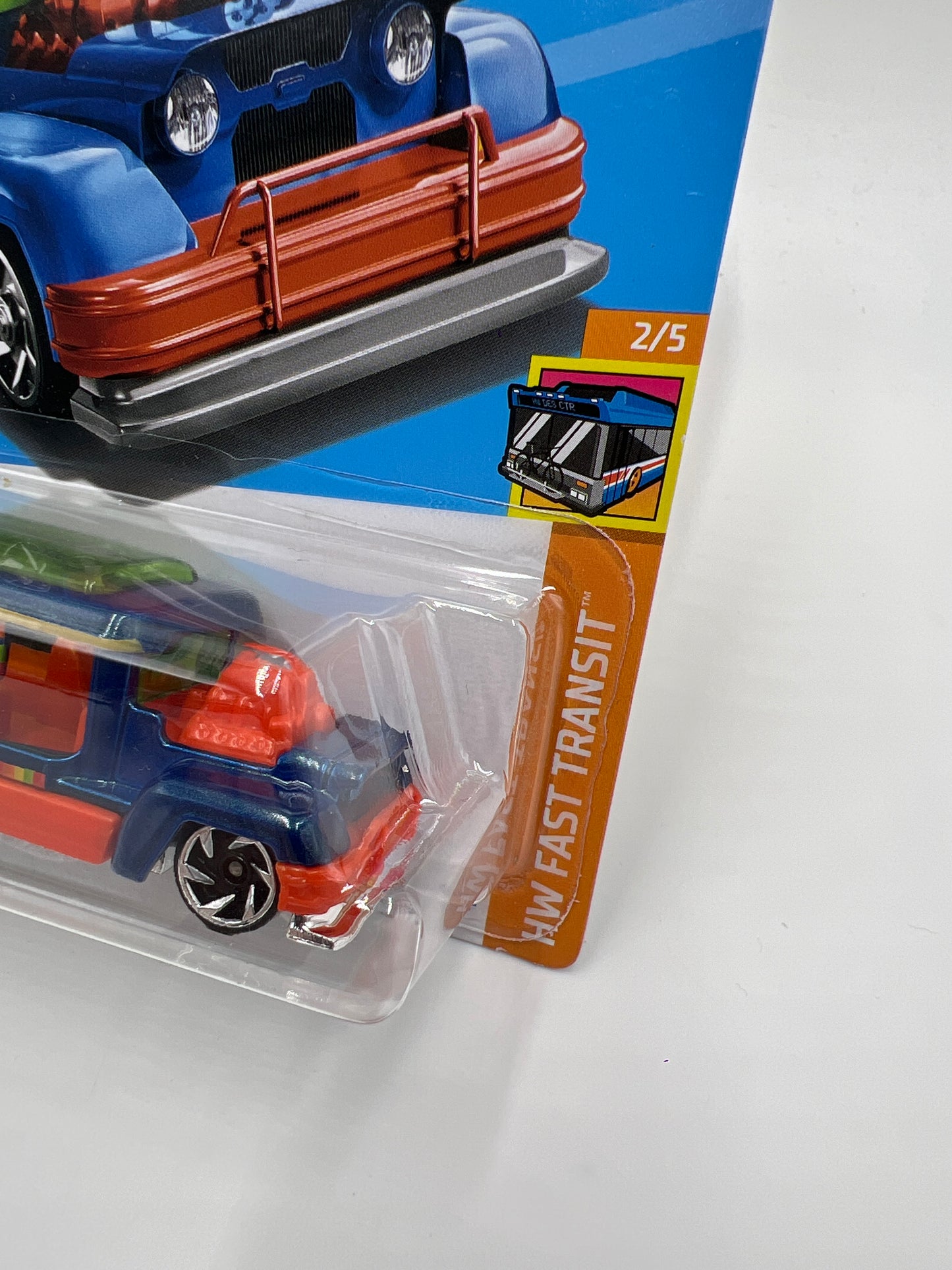 2024 Hot Wheels Fast Transit #30 Road Bandit Blue VV2
