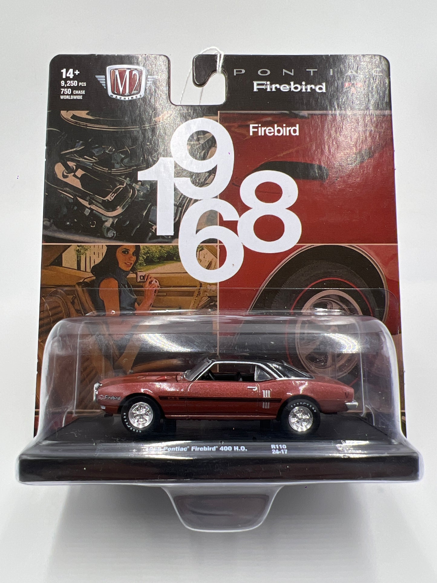 M2 Machines Auto-Drivers 1968 Pontiac Firebird 400 H.O. R110 188Q