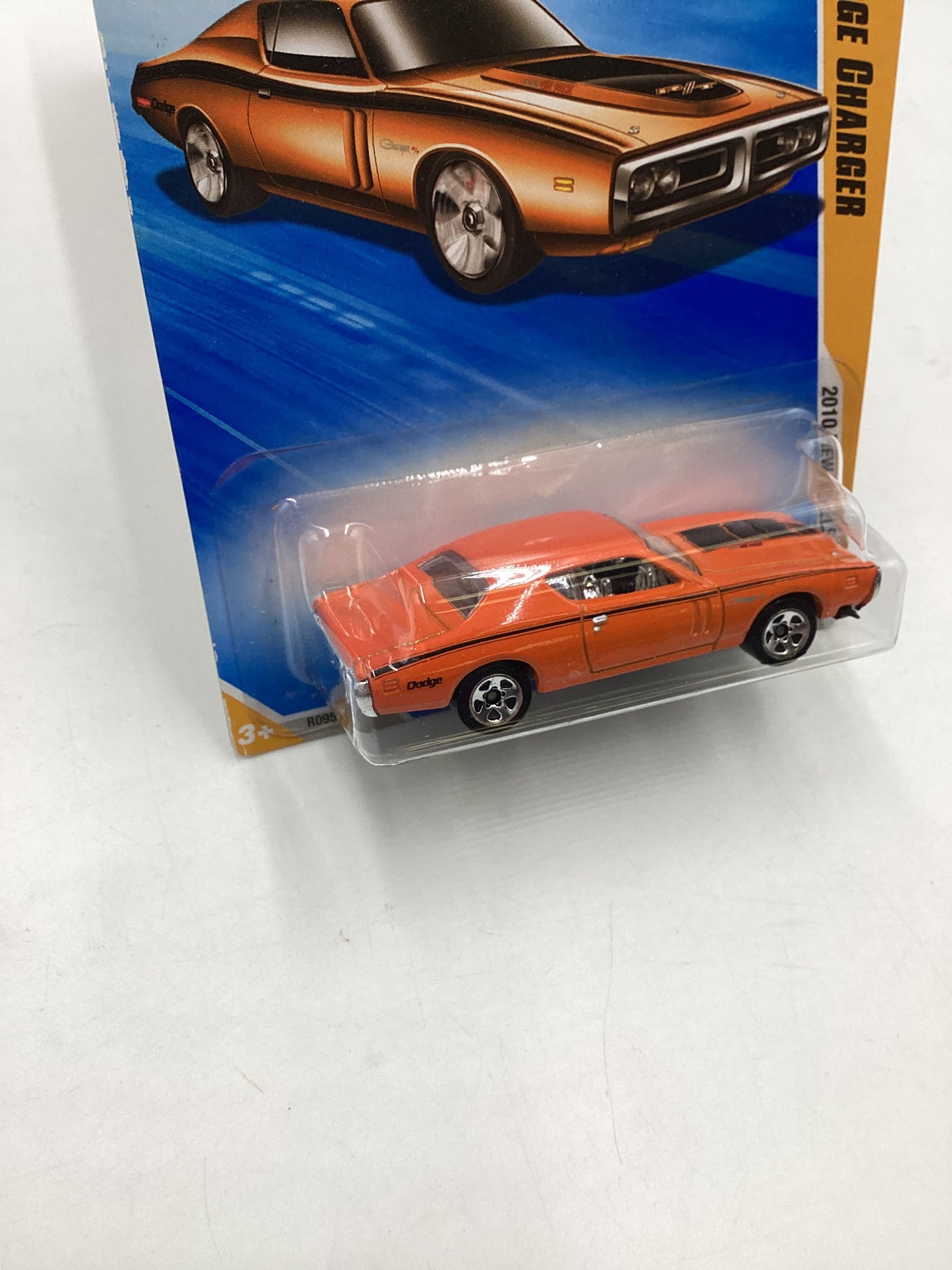 2010 Hot Wheels New Models #36 71 Dodge Charger Orange 59G