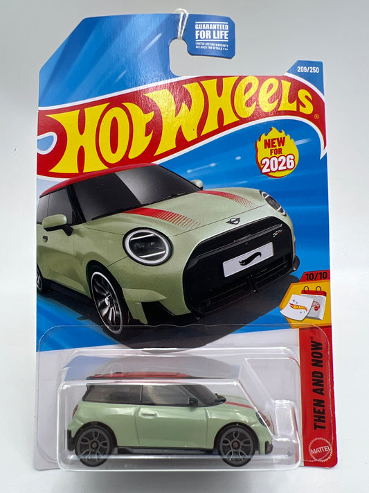 2026 Hot Wheels P Case #209 Mini JCW Electric Light Green