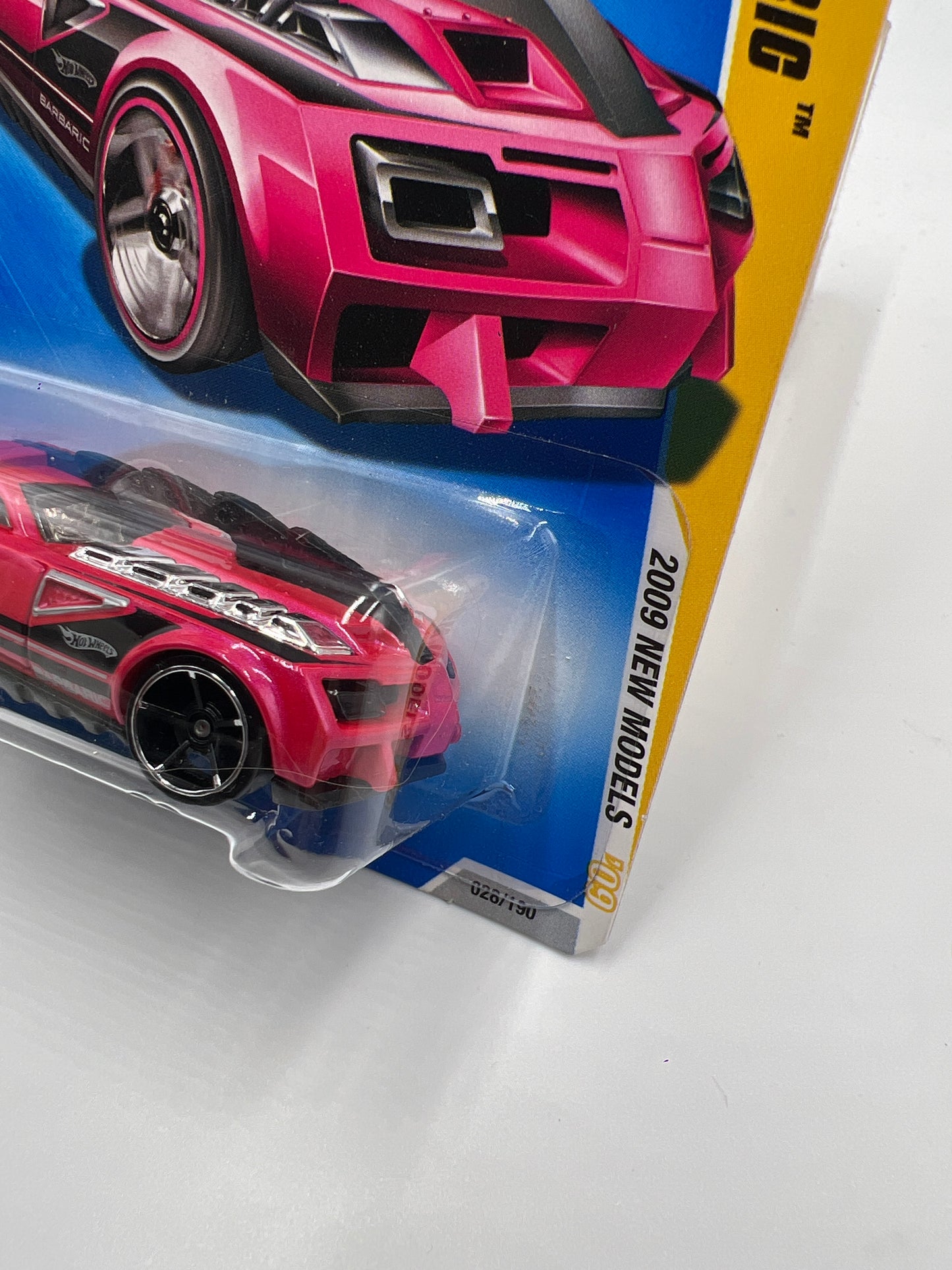 2009 Hot Wheels New Models #28 Barbaric Pink CC8