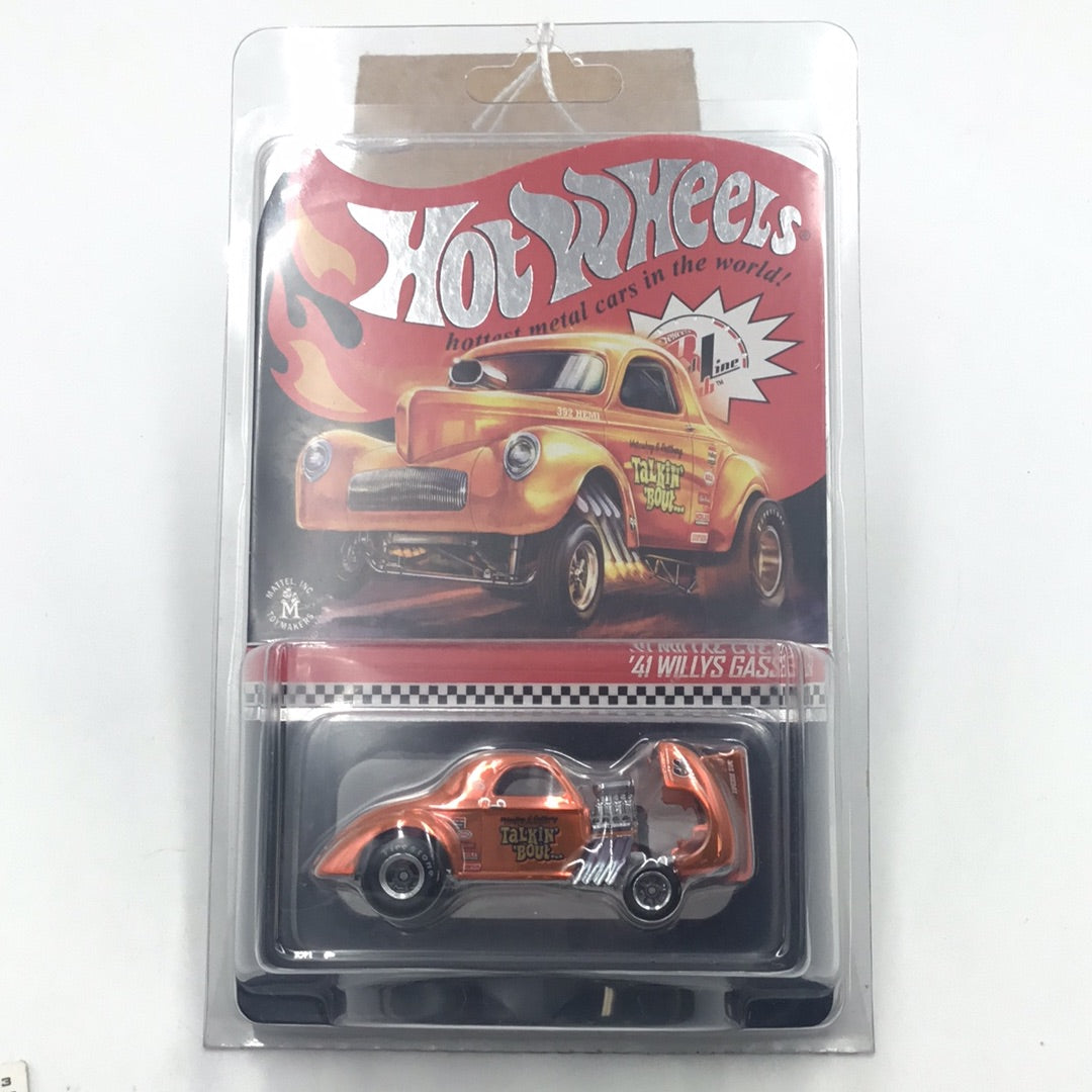 Hot wheels redline club 41 Willys Gasser 5345/10000 with protector