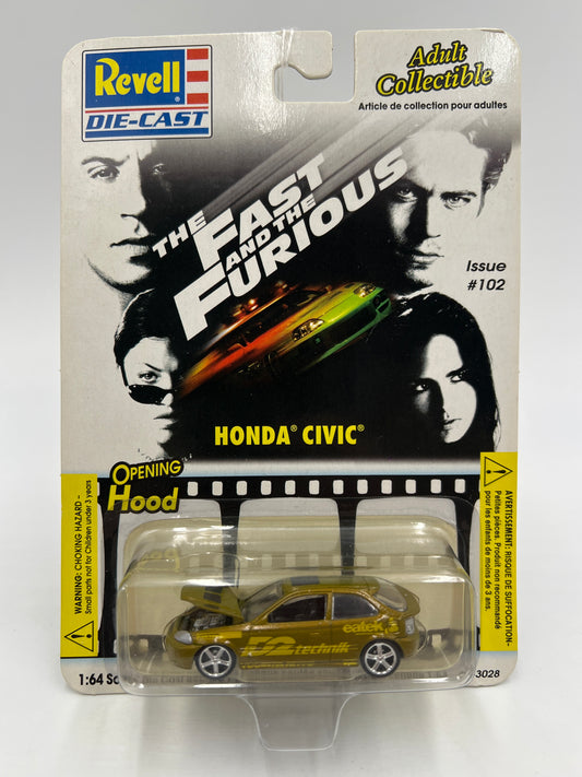 2002 Revell The Fast And The Furious #102 Honda Civic