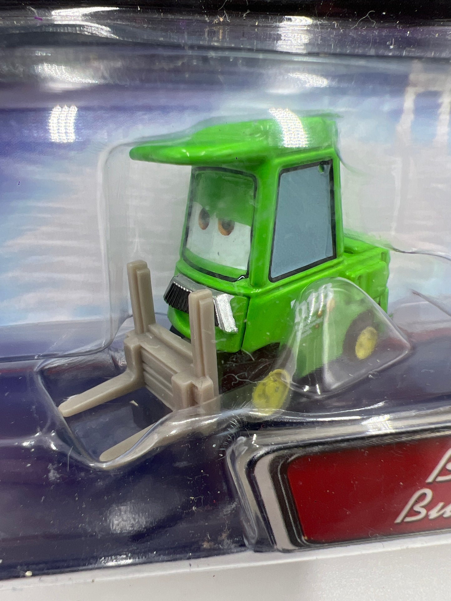Disney Pixar Cars Bruiser Bukowski Green 138i