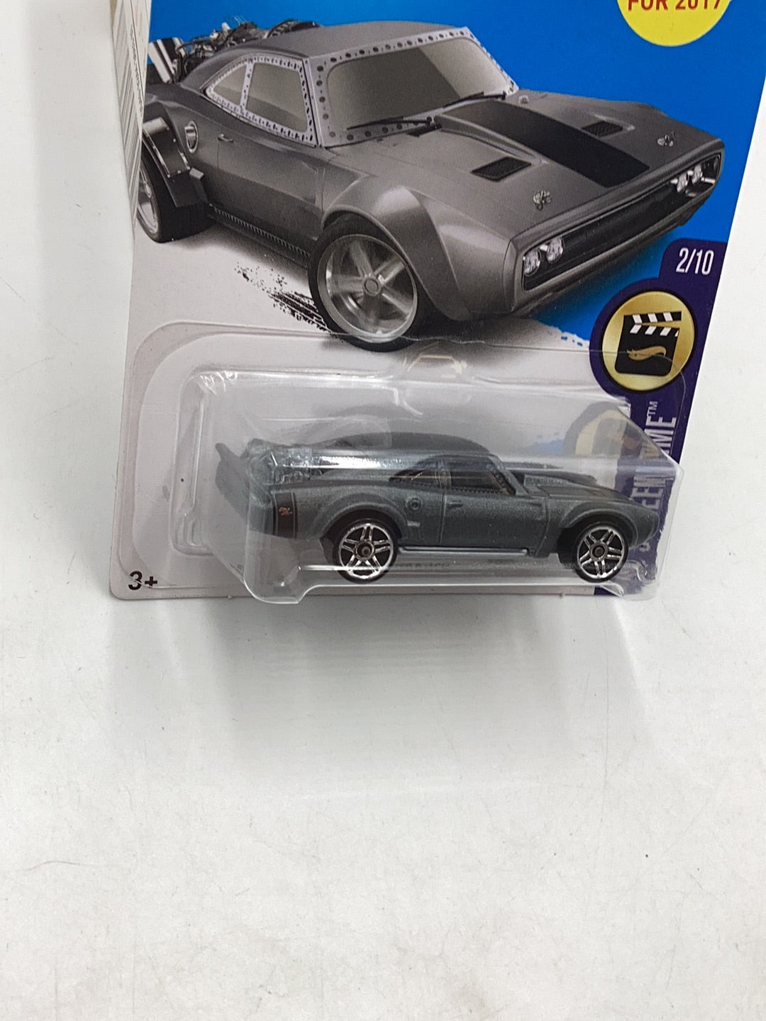 2017 Hot Wheels #266 Ice Charger 55B