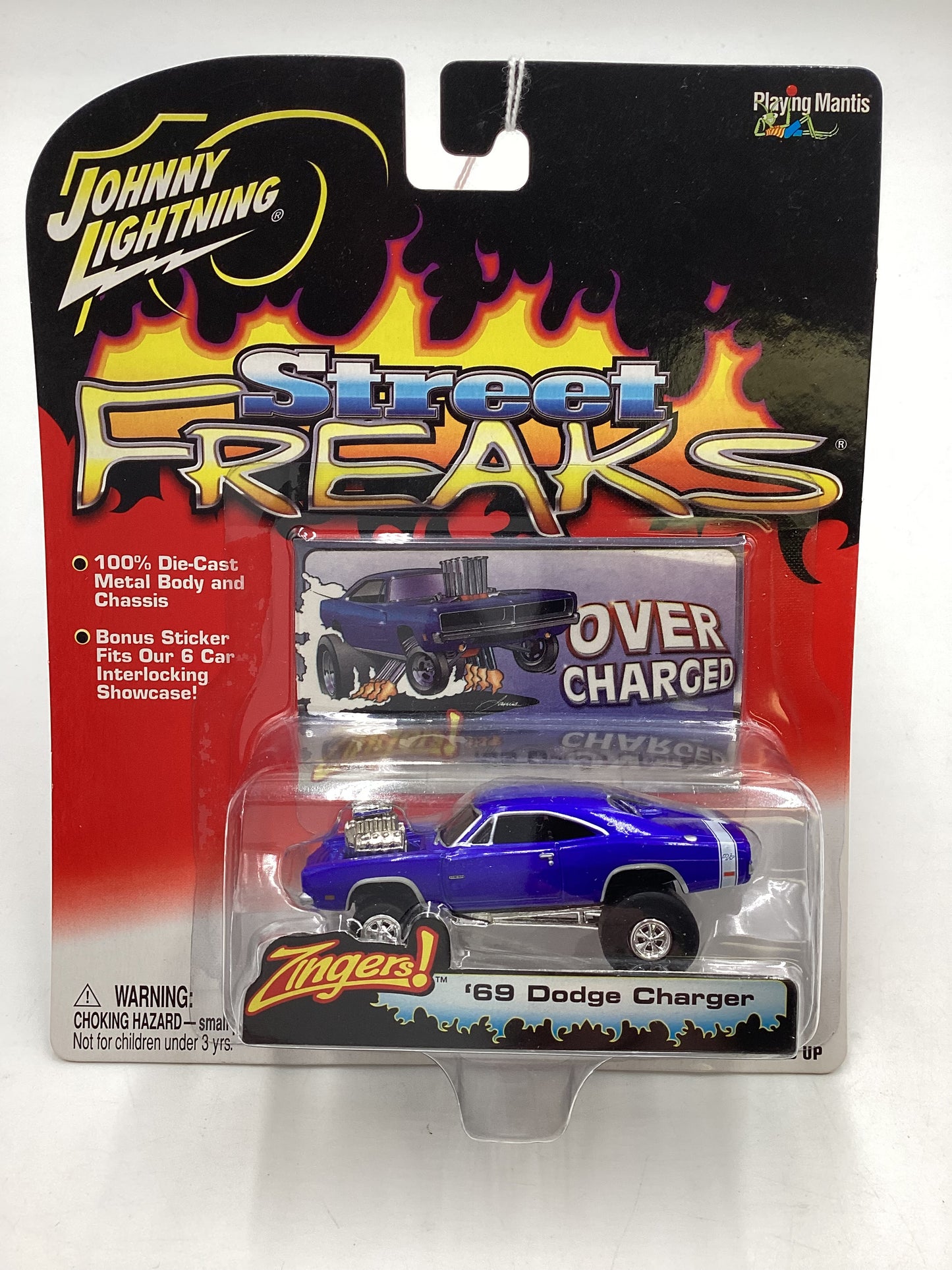 Johnny lightning Street freaks zingers 69 Dodge Charger Over Charged 190E